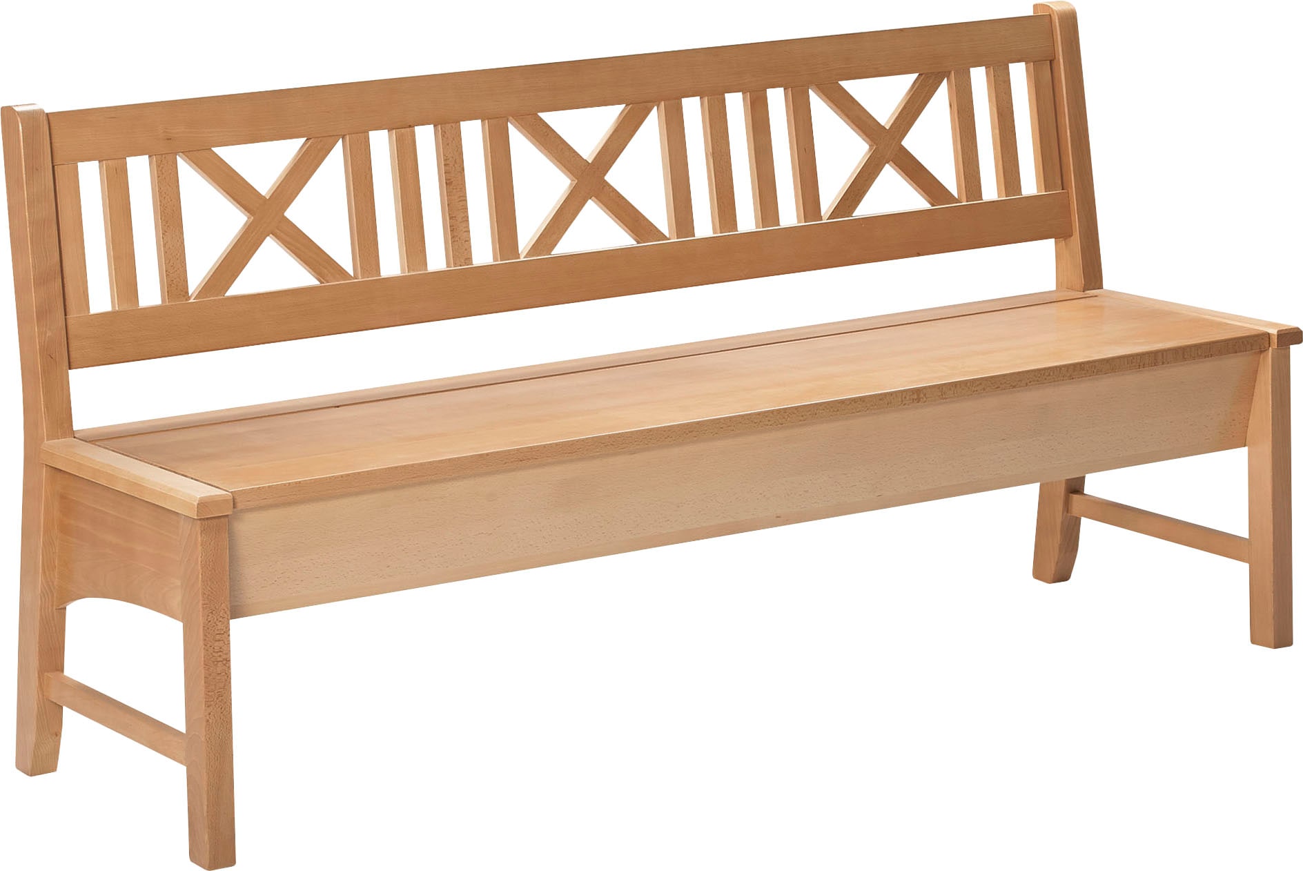 massivline&more Truhenbank "Bodensee" 1 Stk. tlg. Breite 166 cm günstig online kaufen