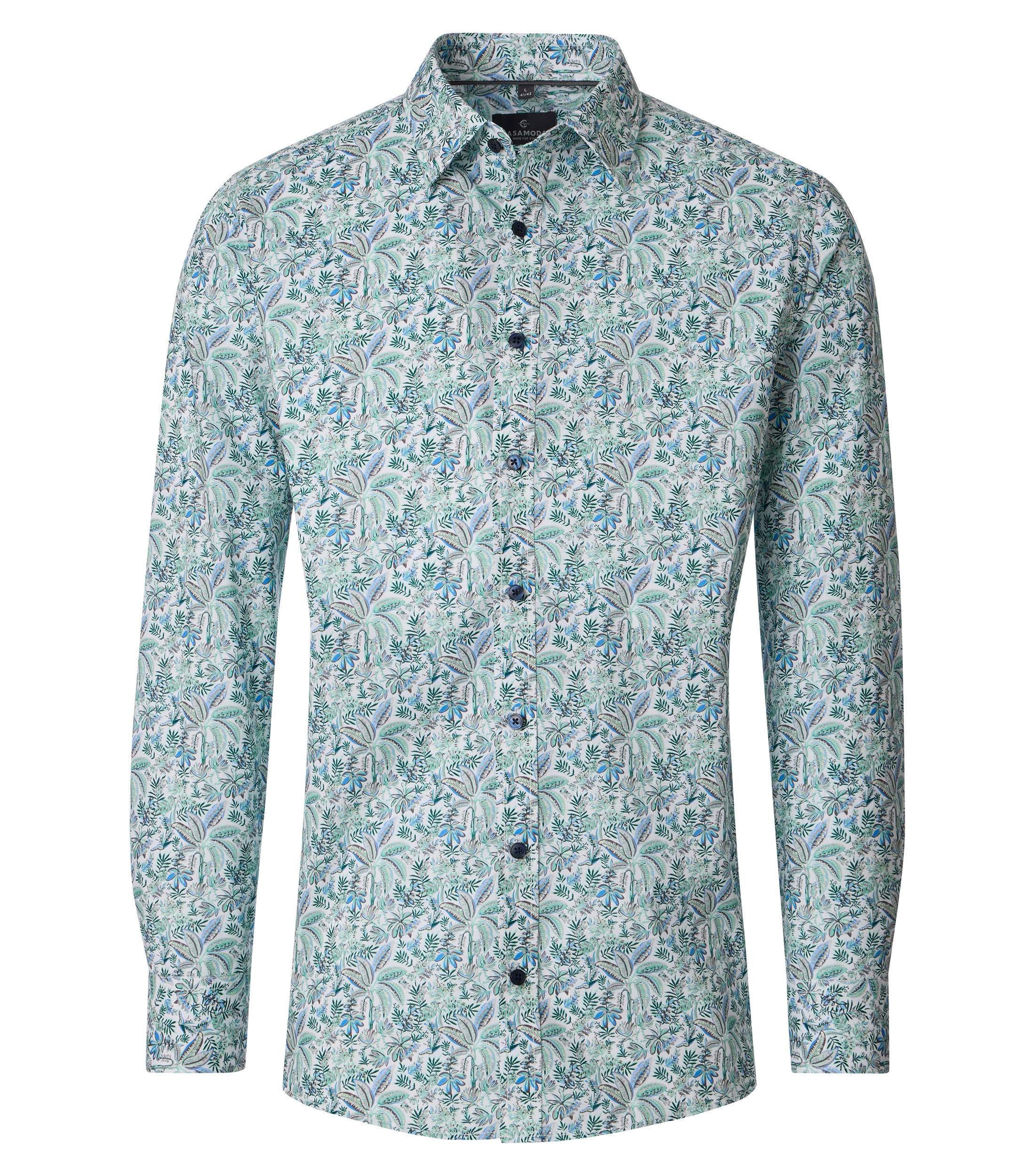 CASAMODA Langarmhemd "CASAMODA Freizeithemd Print" günstig online kaufen