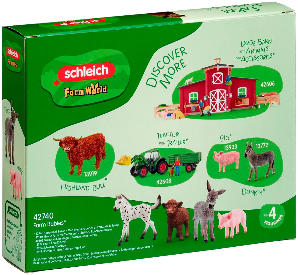 Schleich® Spielfigur »FARM WORLD, Bauernhof Babys (42740)«