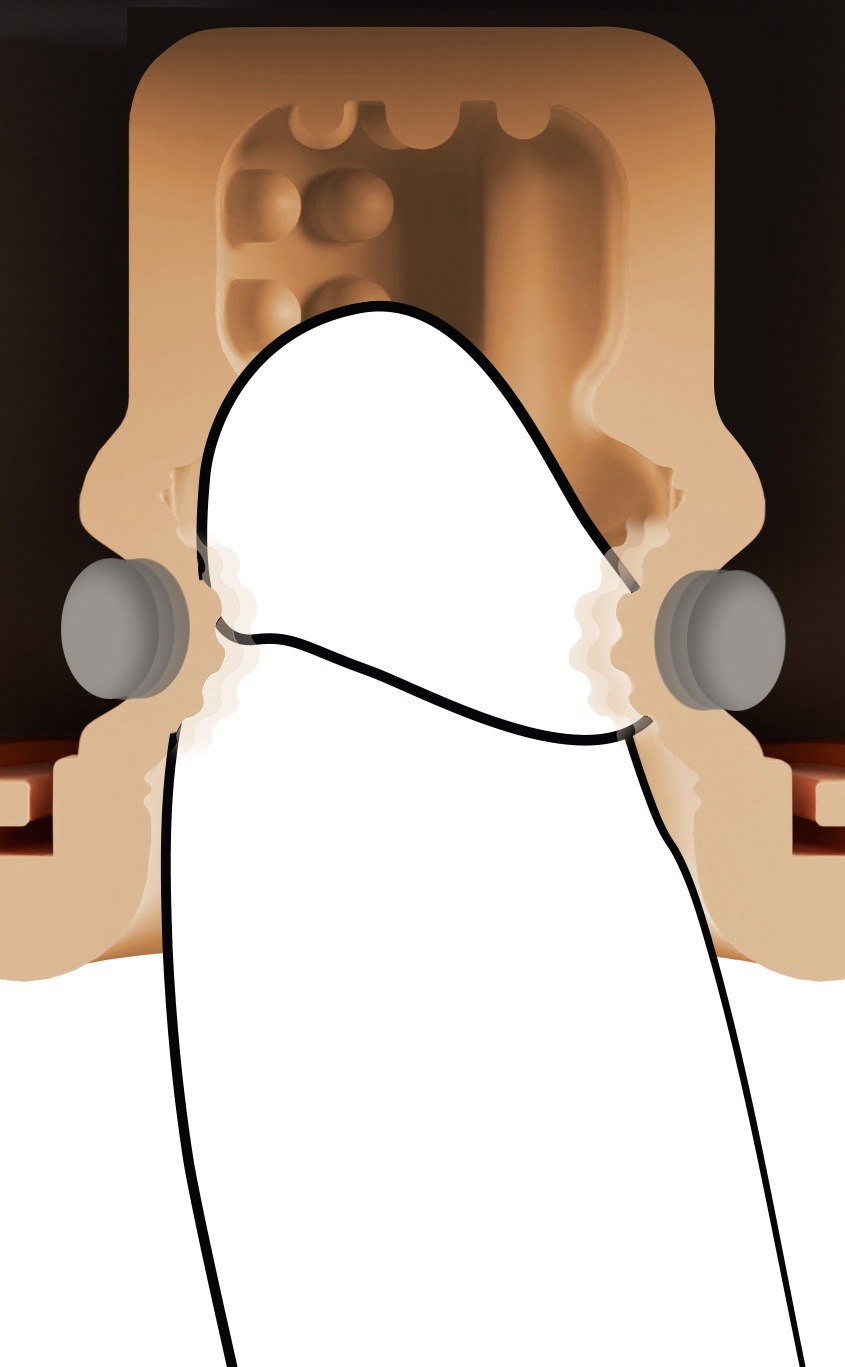 REBEL Masturbator »Masturbator Glans Masturbator with 2 Functions«