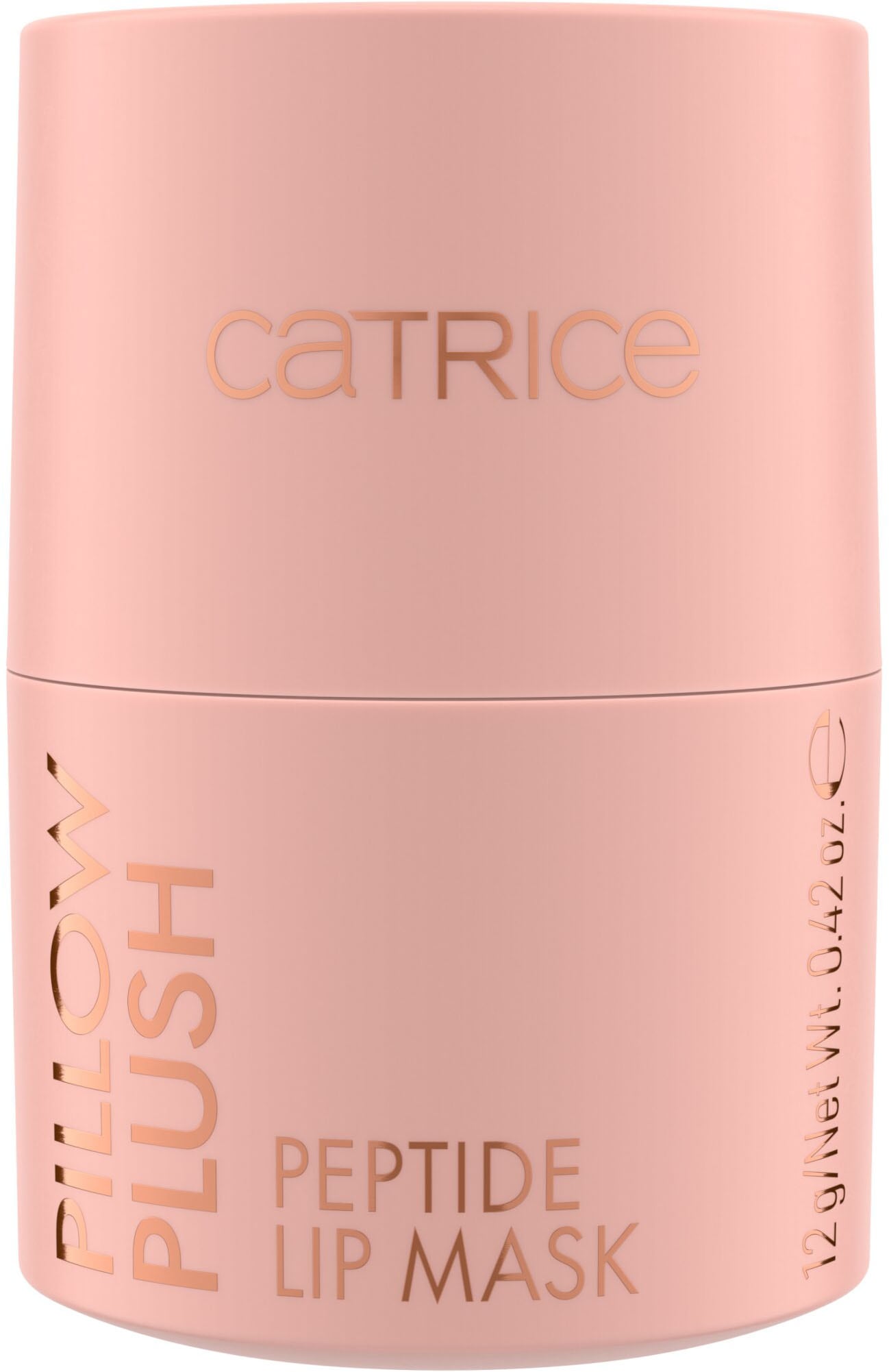 Catrice Lippenmaske »Pillow Plush Peptide Lip Mask«, (Set, 3 tlg.), Zarter Kirschduft und stilvolles Packaging für ein luxuriöses Erlebnis