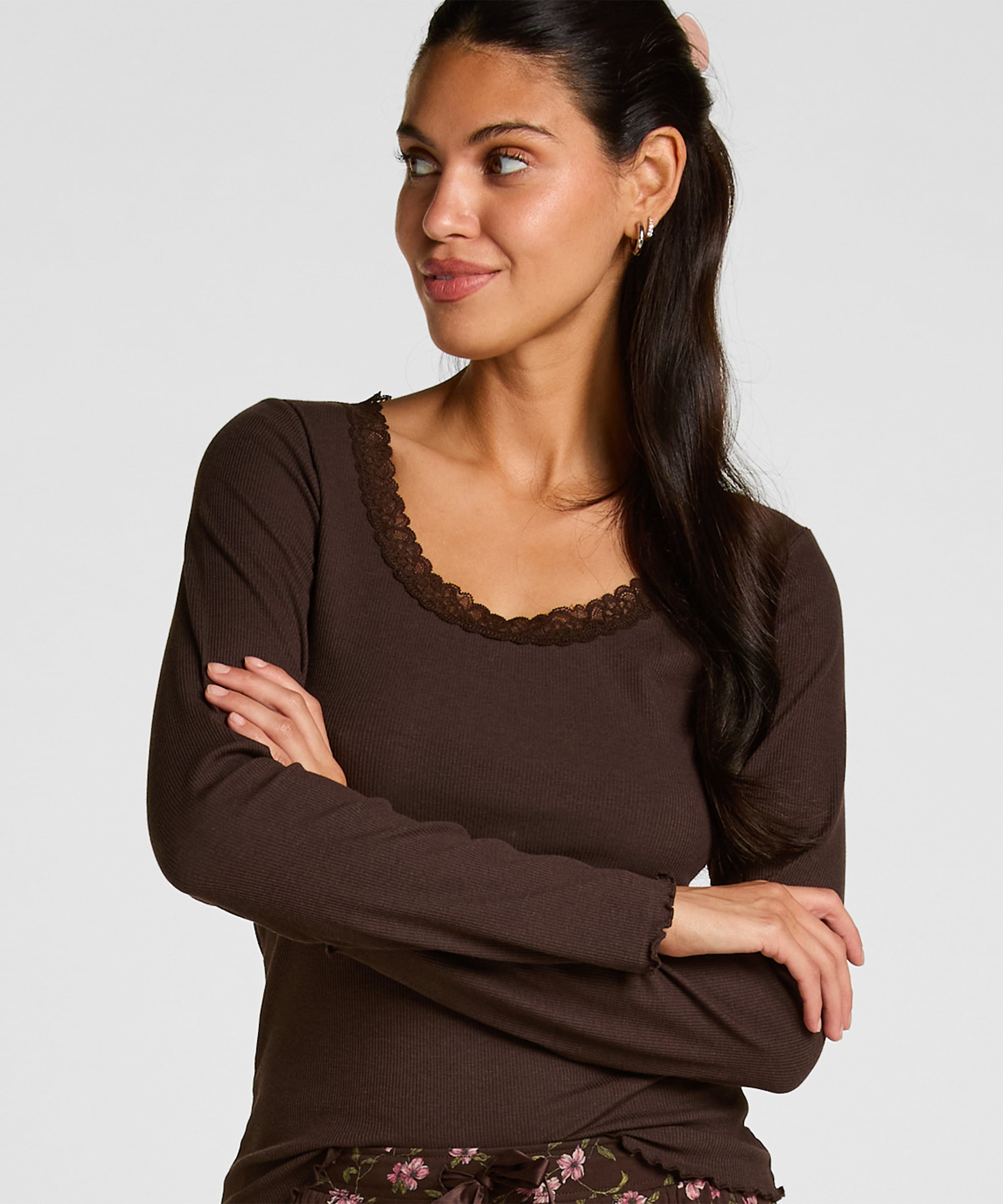 Hunkemöller Pyjama "Top Lace"