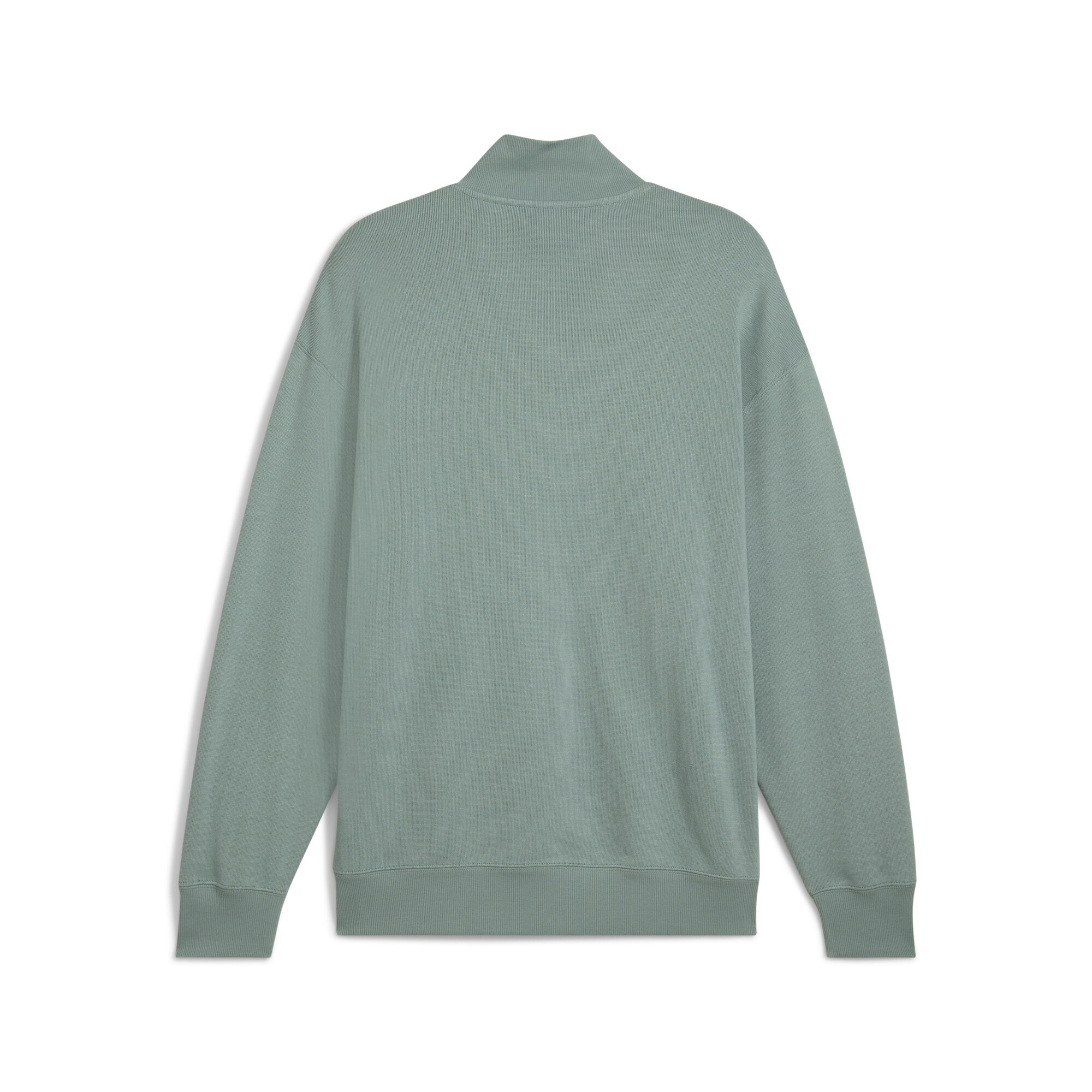 PUMA Sweatshirt »WARDROBE ESS Relaxed Rundhalsshirt mit halblangem Reißverschluss«