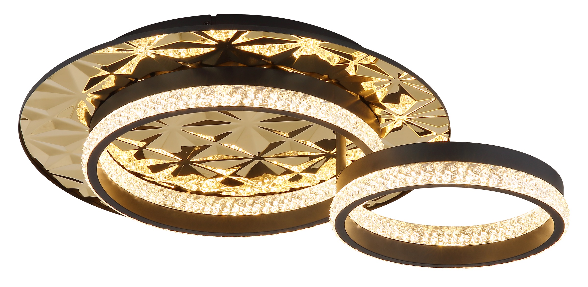 GLOBO LIGHTING Deckenleuchte »DELLA II« LED-Modul 1 Stk. Warmweiß LED Deckenleuchte für Wohn- & Esszimmer modern