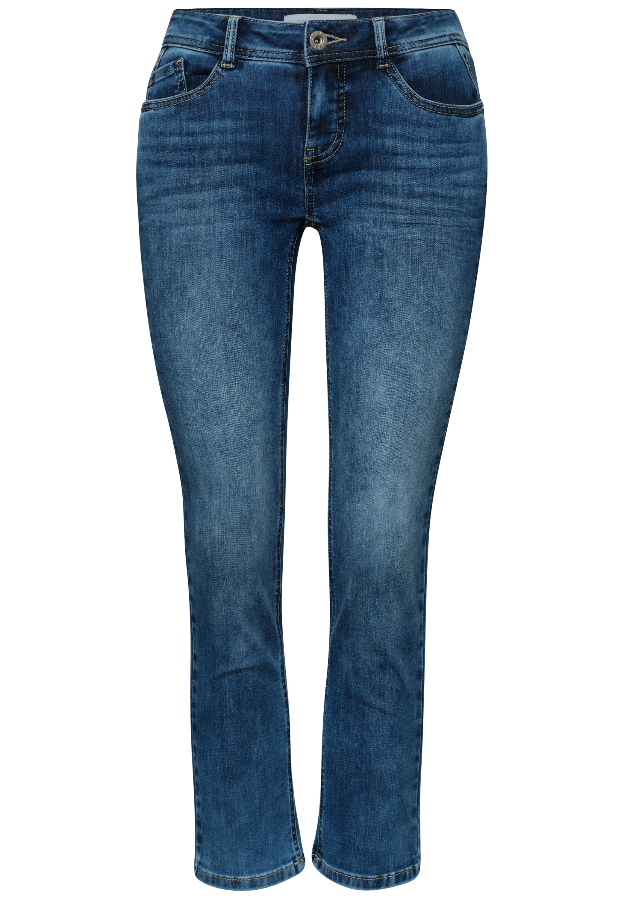 STREET ONE Slim-fit-Jeans 5-Pocket-Style