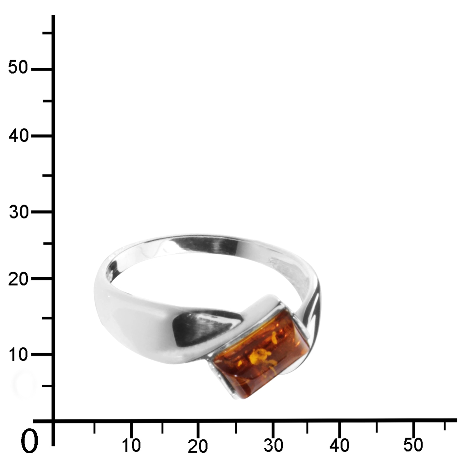 OSTSEE-SCHMUCK Fingerring »- Kirsti - Silber 925/000 - Bernstein«