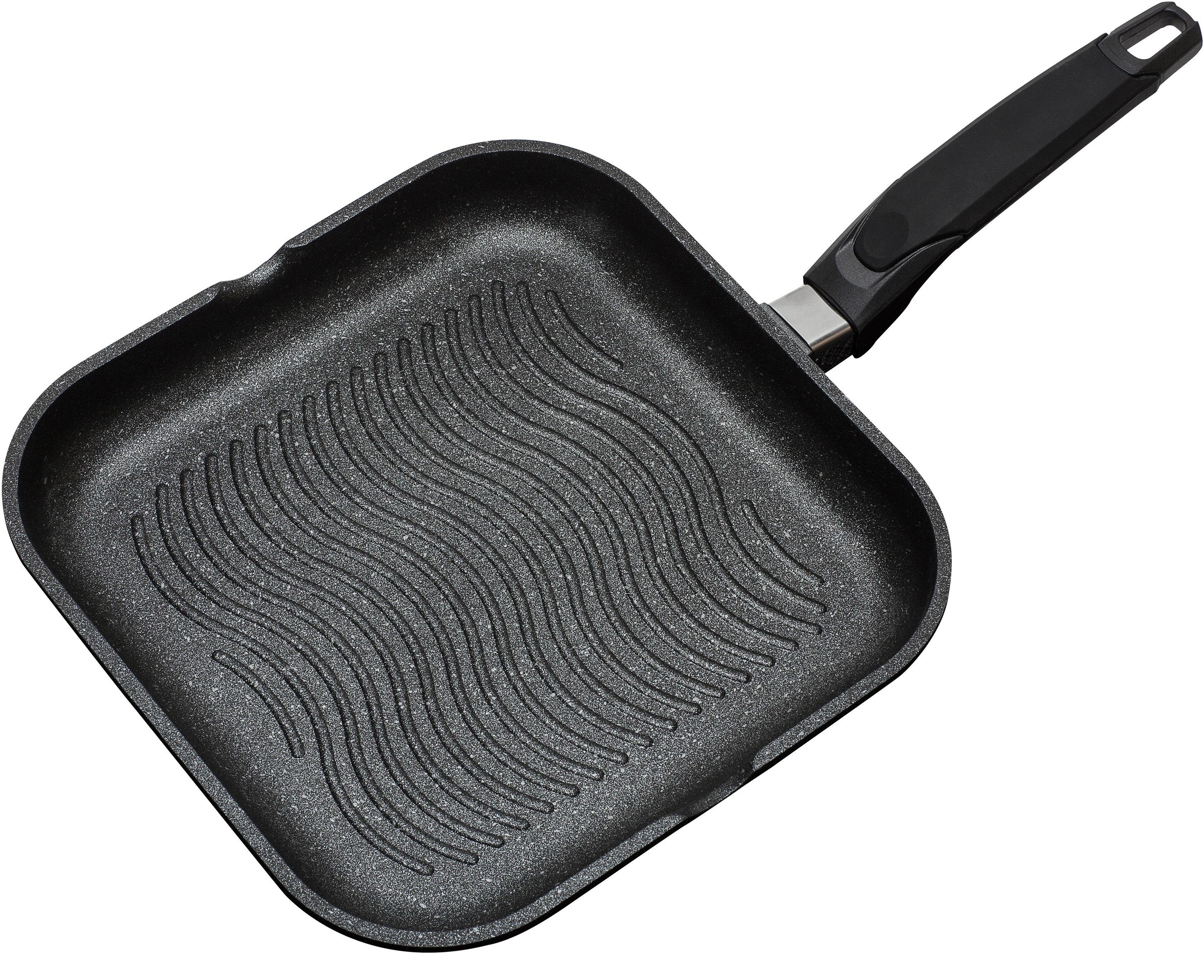 GSW Grillpfanne "Titanium Granit" Aluminiumguss 1 Stk. tlg. 28x28 cm, Induk günstig online kaufen