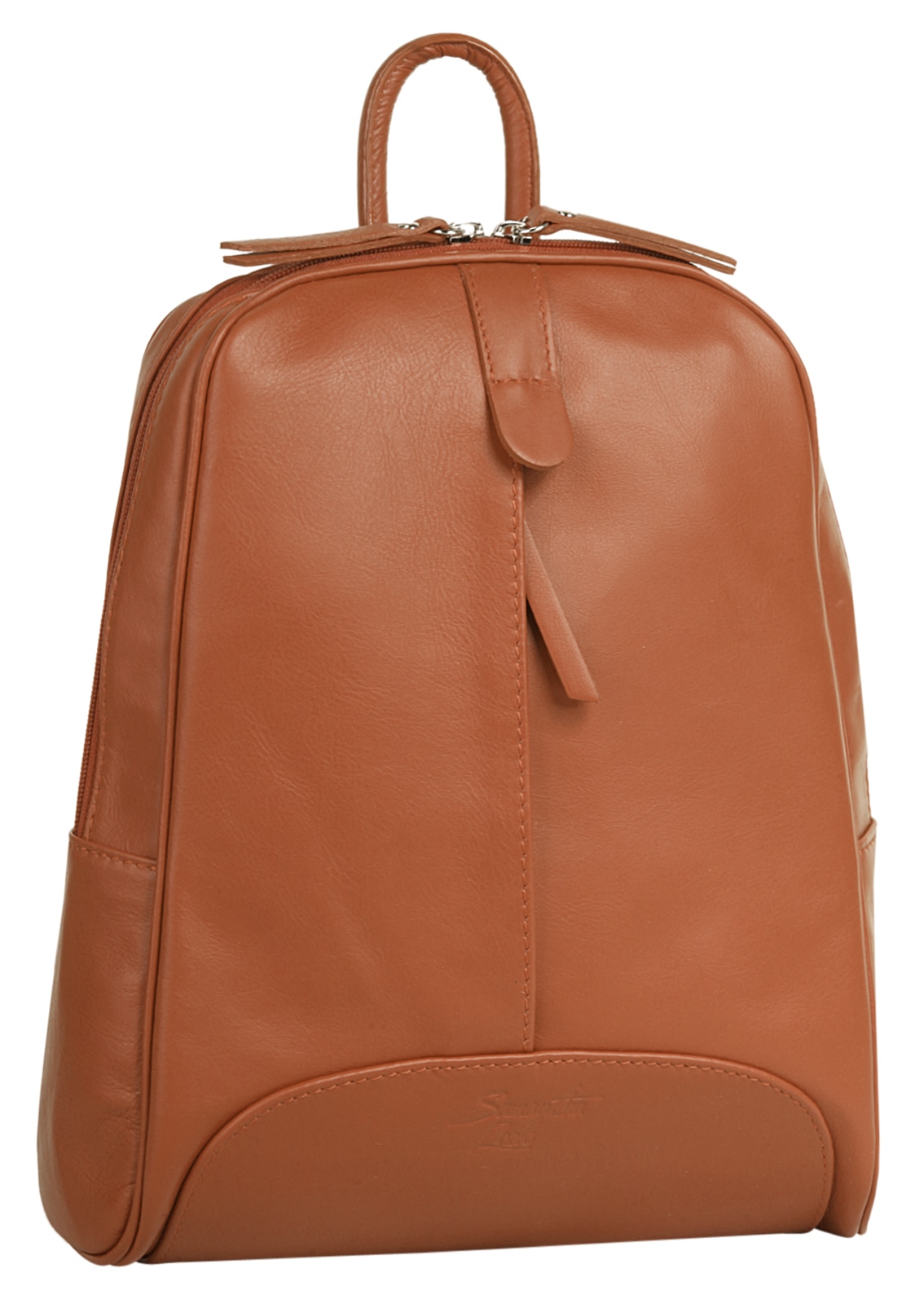 Samantha Look Cityrucksack, echt Leder, Made in Italy