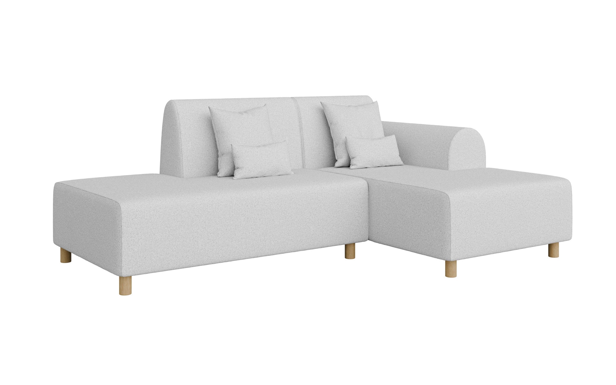 INOSIGN Ecksofa »Suyala«, L-Form mit Hocker
