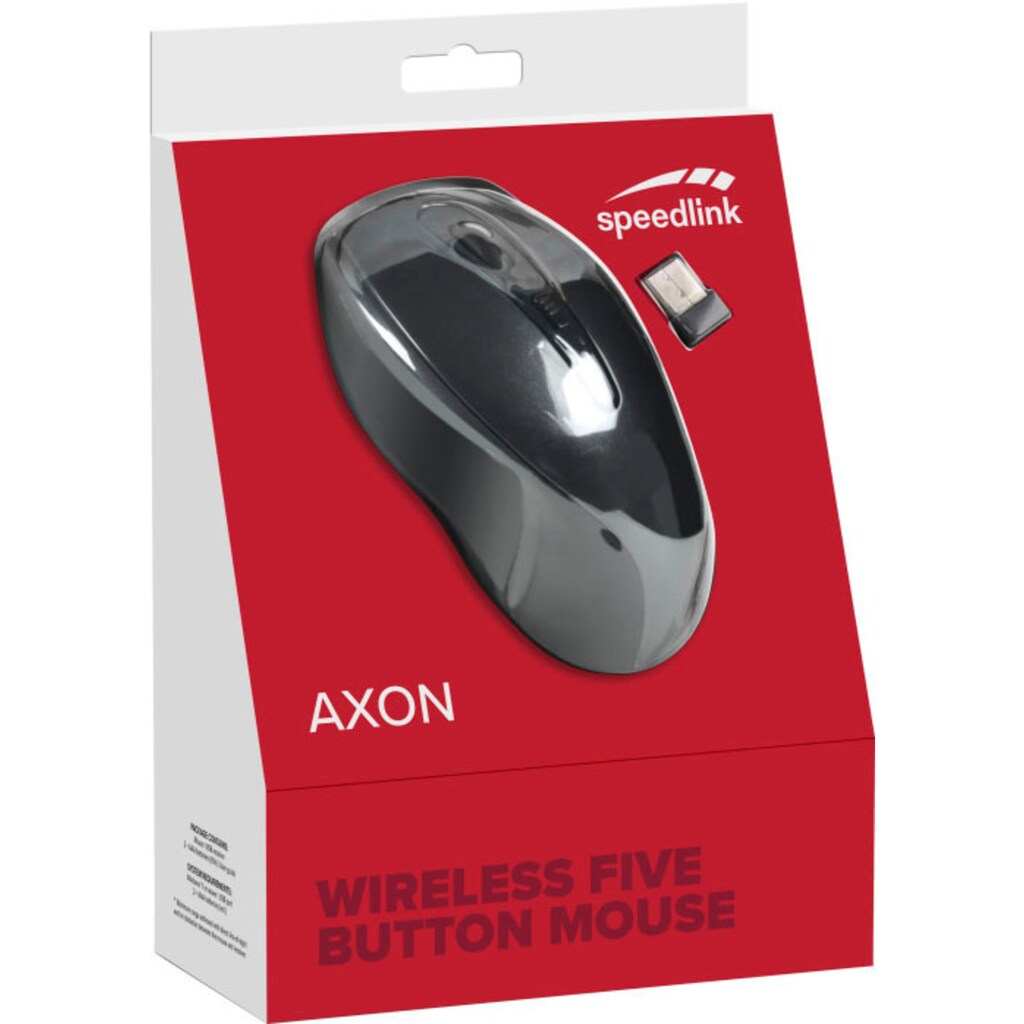 Speedlink Maus »AXON wireless«, RF Wireless