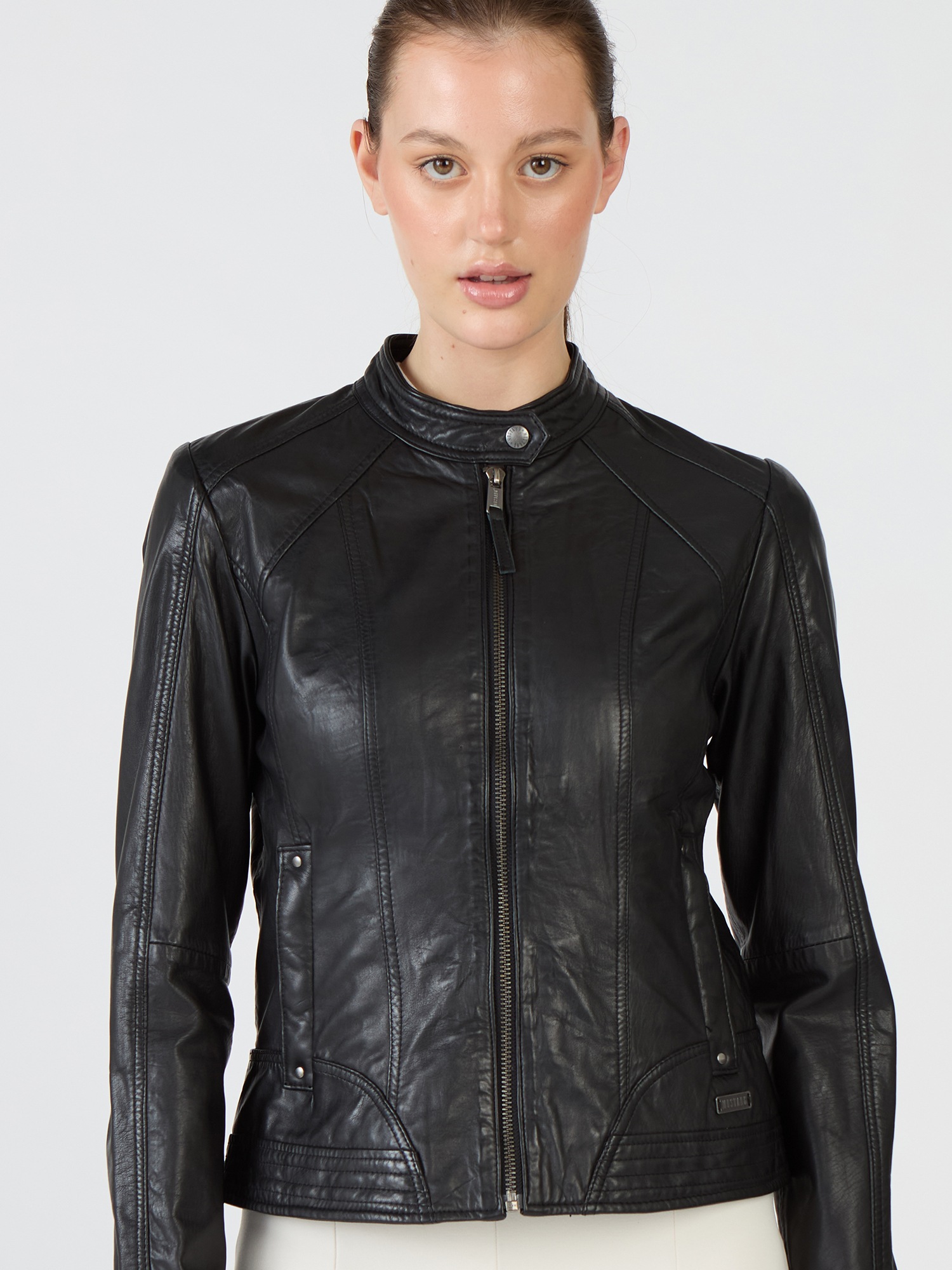 MUSTANG Lederjacke "Blanca" günstig online kaufen