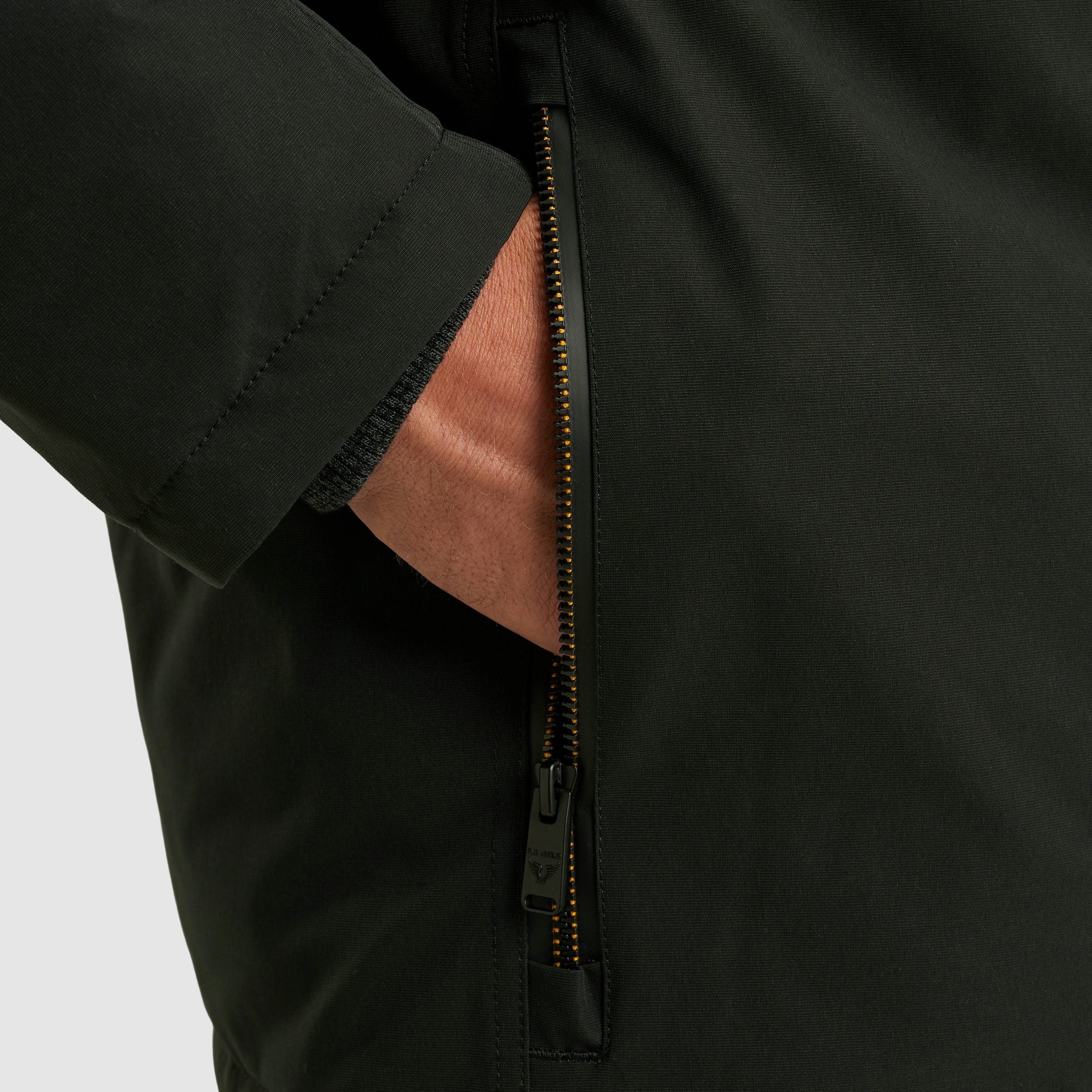 PME LEGEND Winterjacke mit Kapuze Taschen mit Reißverschluss