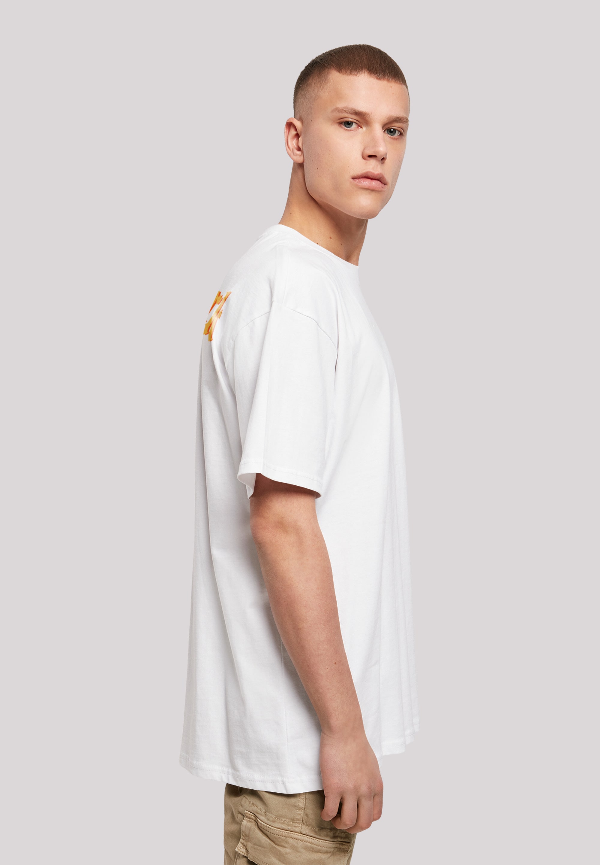 F4NT4STIC T-Shirt »New York Orange OVERSIZE TEE«, Print