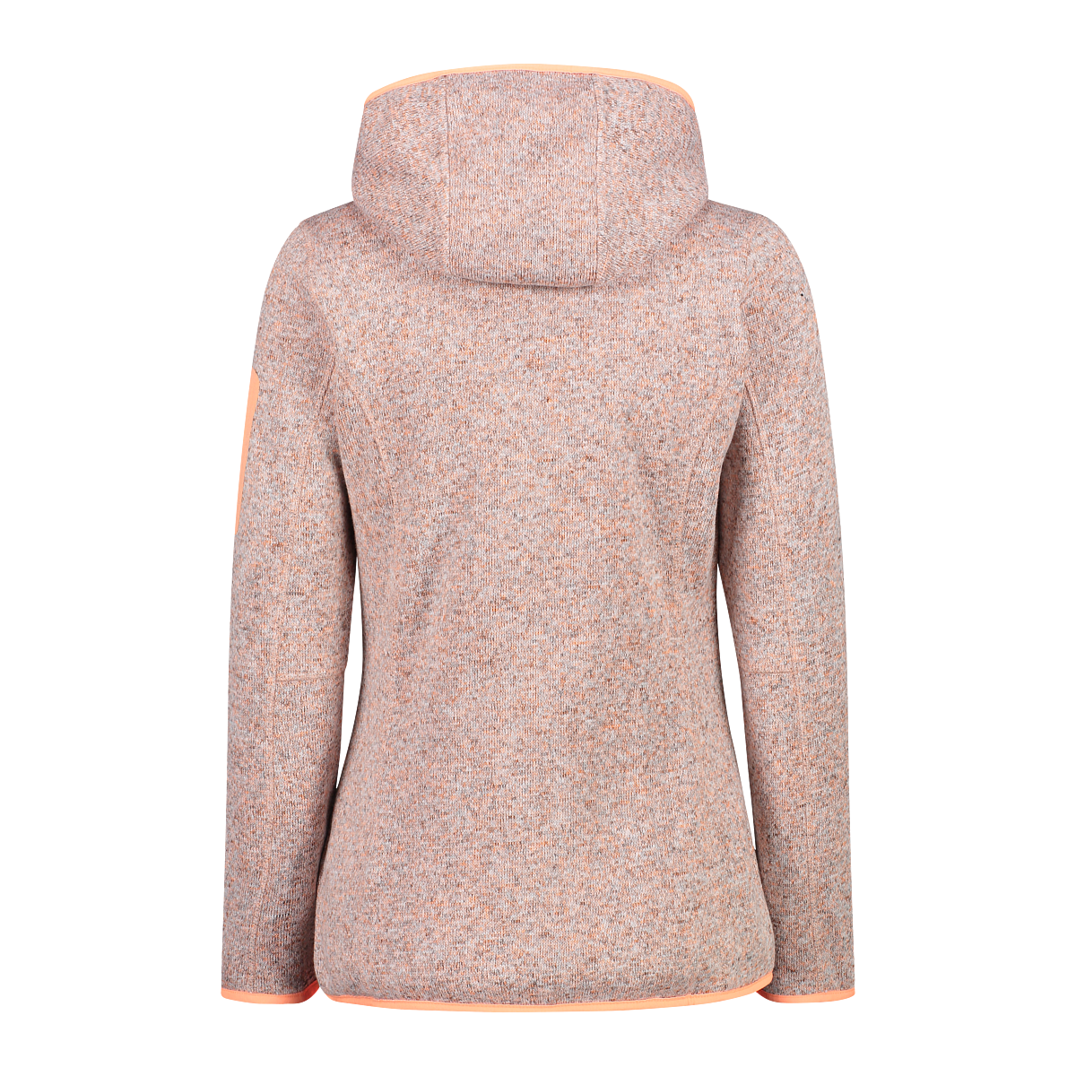 CMP Strickfleecejacke "KNITTED MELANGE HOODY WOMAN HOODY", (1 St.), mit Kap günstig online kaufen