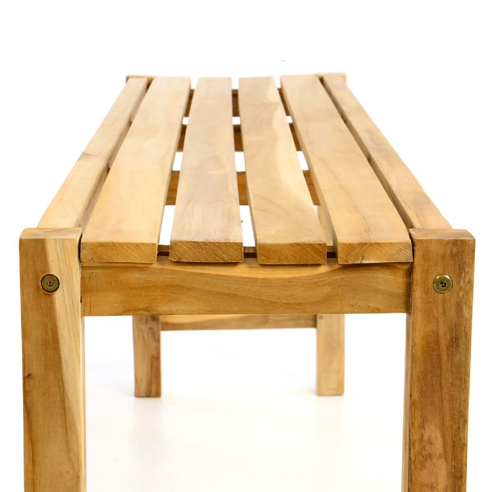 VCM Garten-Essgruppe »3-tlg. Sitzgruppe Garten Tisch Bank Holz Teak«