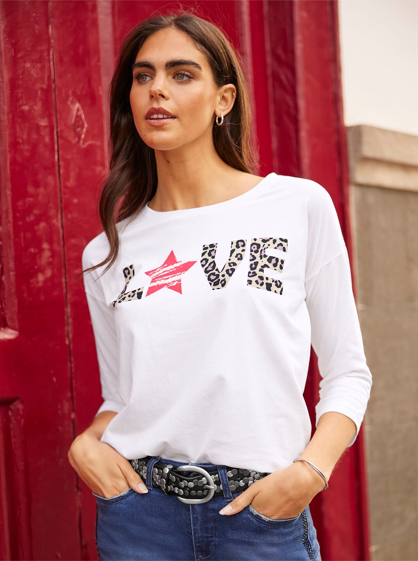heine 3/4-Arm-Shirt "Shirt" 1 Stk. tlg. günstig online kaufen