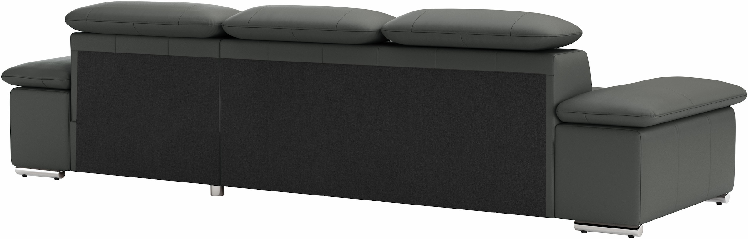 sit&more Ecksofa »Valantine L-Form, B: 286 cm« mit Arm- & Kopfteilverstellung, optional mit Schlaffunktion