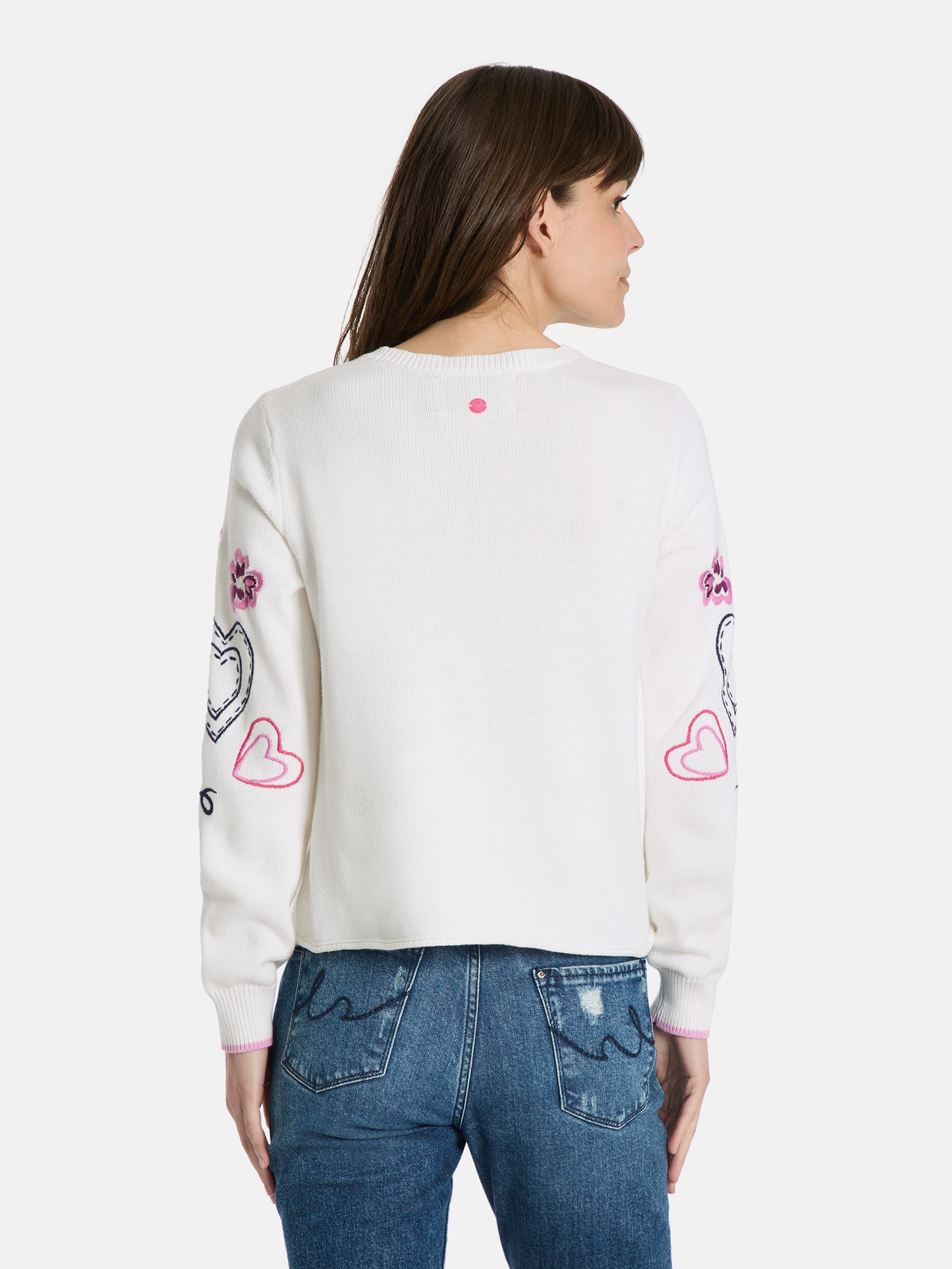 Lieblingsstück Strickpullover "DoritaL", mit verspielten Stickereien günstig online kaufen