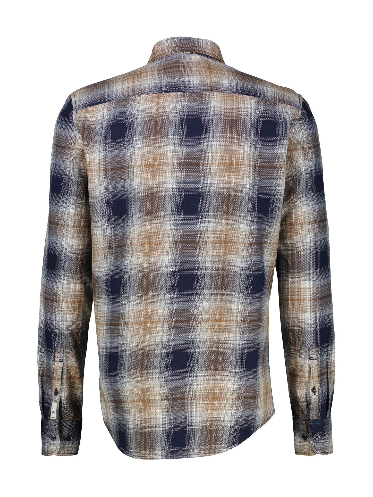 LERROS Langarmhemd mit Karo Muster