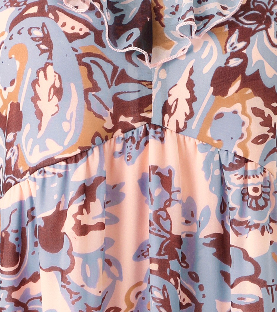 Aniston CASUAL Maxikleid, mit fantasievollem, grafischen Druck - NEUE KOLLEKTION