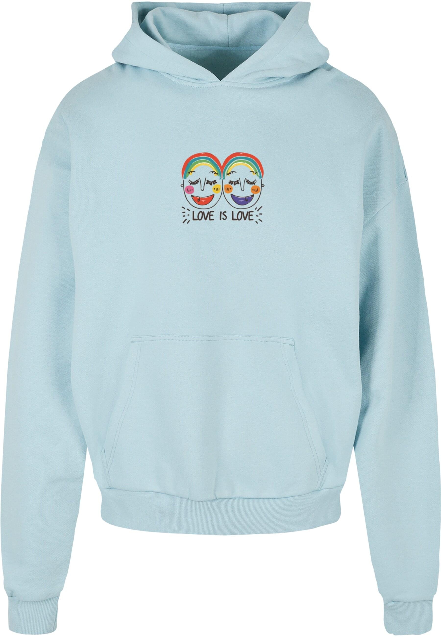 Merchcode Kapuzensweatshirt "Merchcode Love Figures Oversized Hoody", (1 tl günstig online kaufen