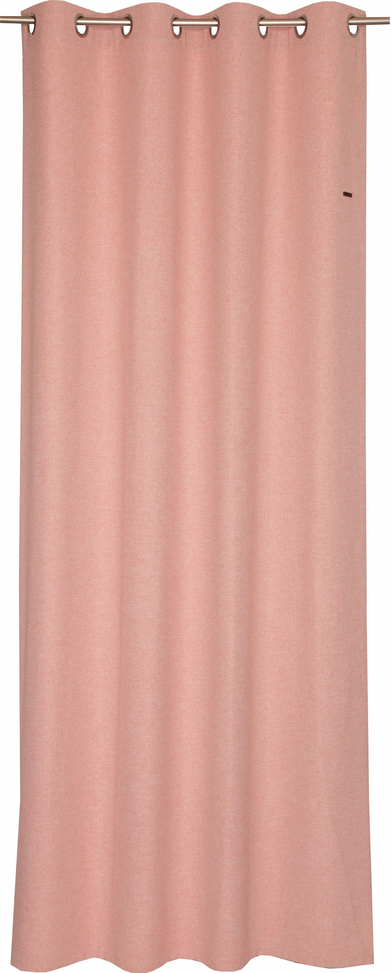 Esprit Vorhang "Harp" Ösen 1 Stk. tlg. HxB: 250x140, Blickdicht, mit Lederlabel, (BxH) 140 x 250 cm