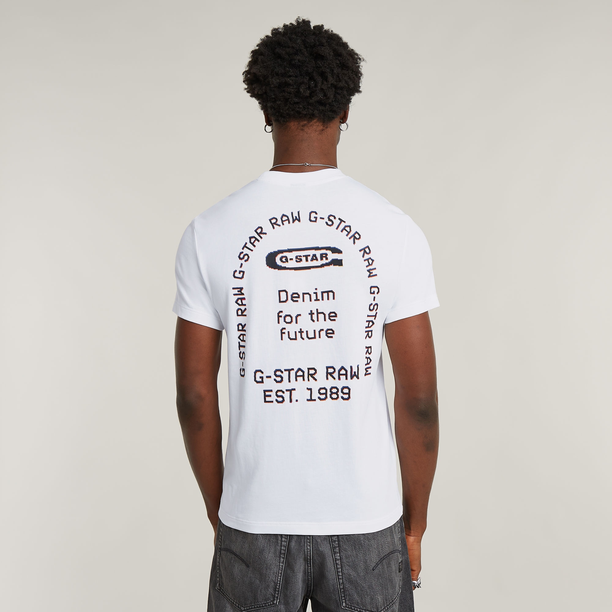 G-STAR T-Shirt »Back gr Arch«, mit Print auf der Rückseite