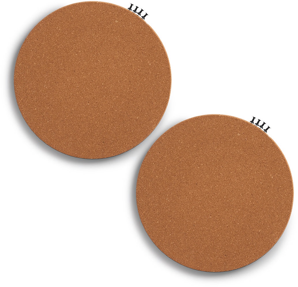 Zeller Present Pinnwand "Pinboard, rund, Kork, 2-tlg." günstig online kaufen