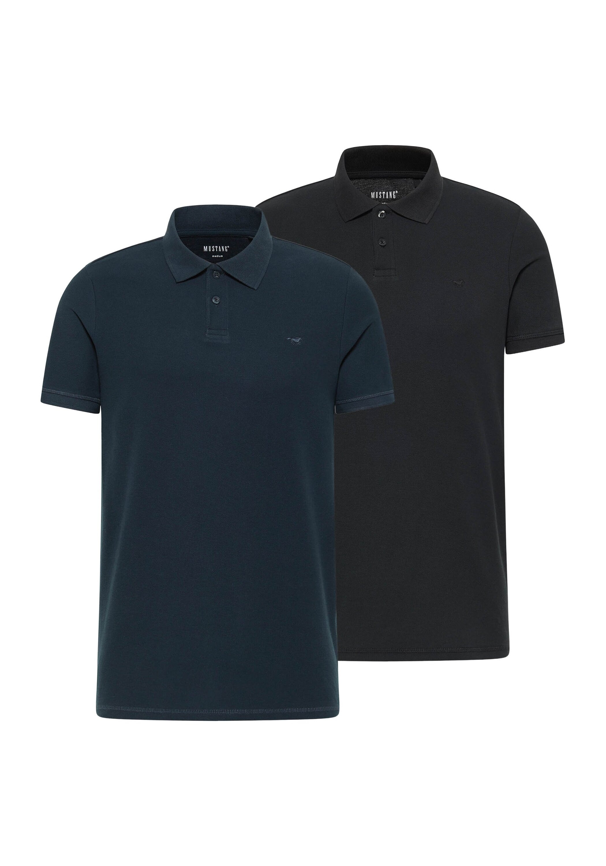 MUSTANG Poloshirt "Poloshirt Style Palco 2P 2er Pack" günstig online kaufen