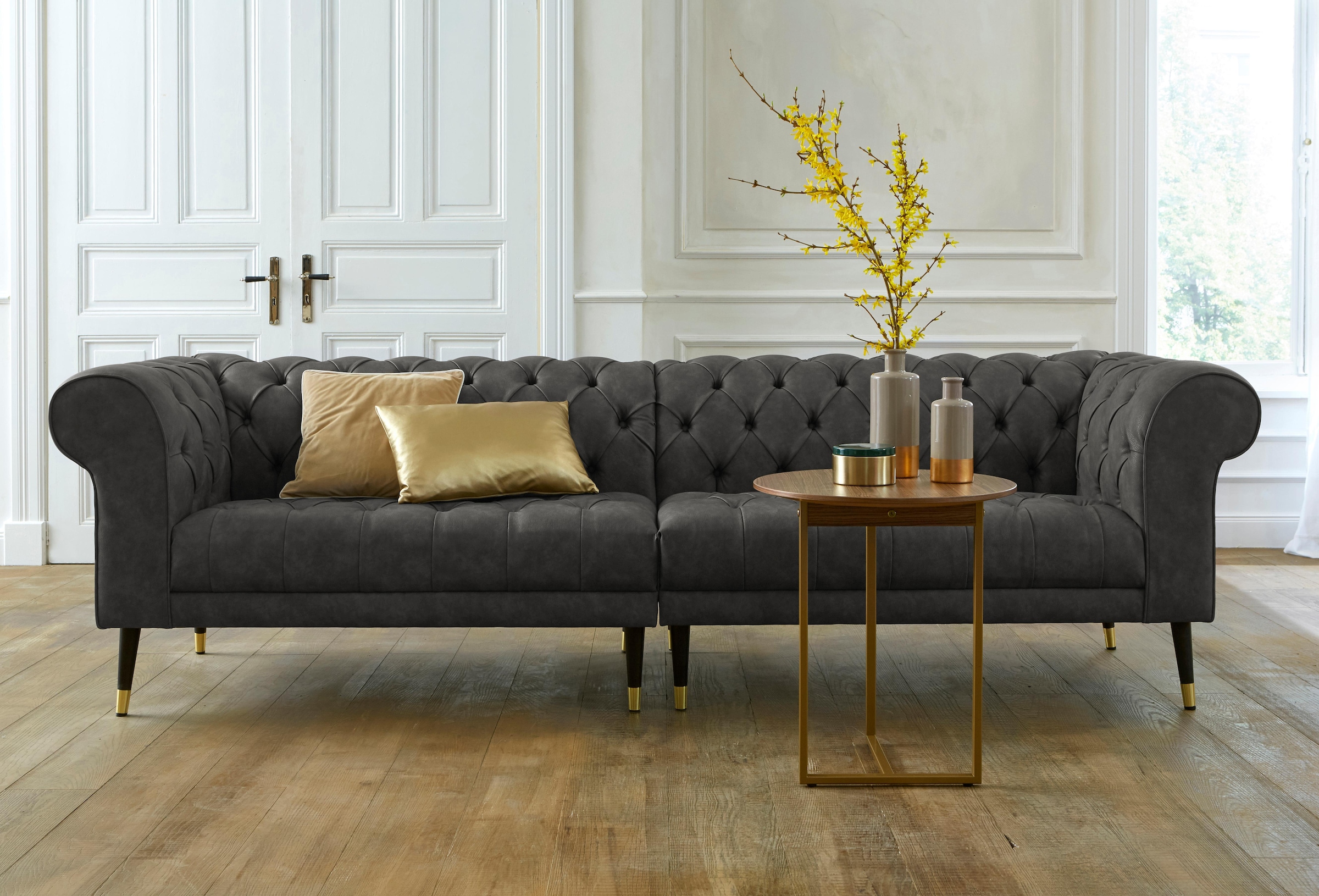 Guido Maria Kretschmer Home&Living Chesterfield-Sofa "Tinnum" günstig online kaufen