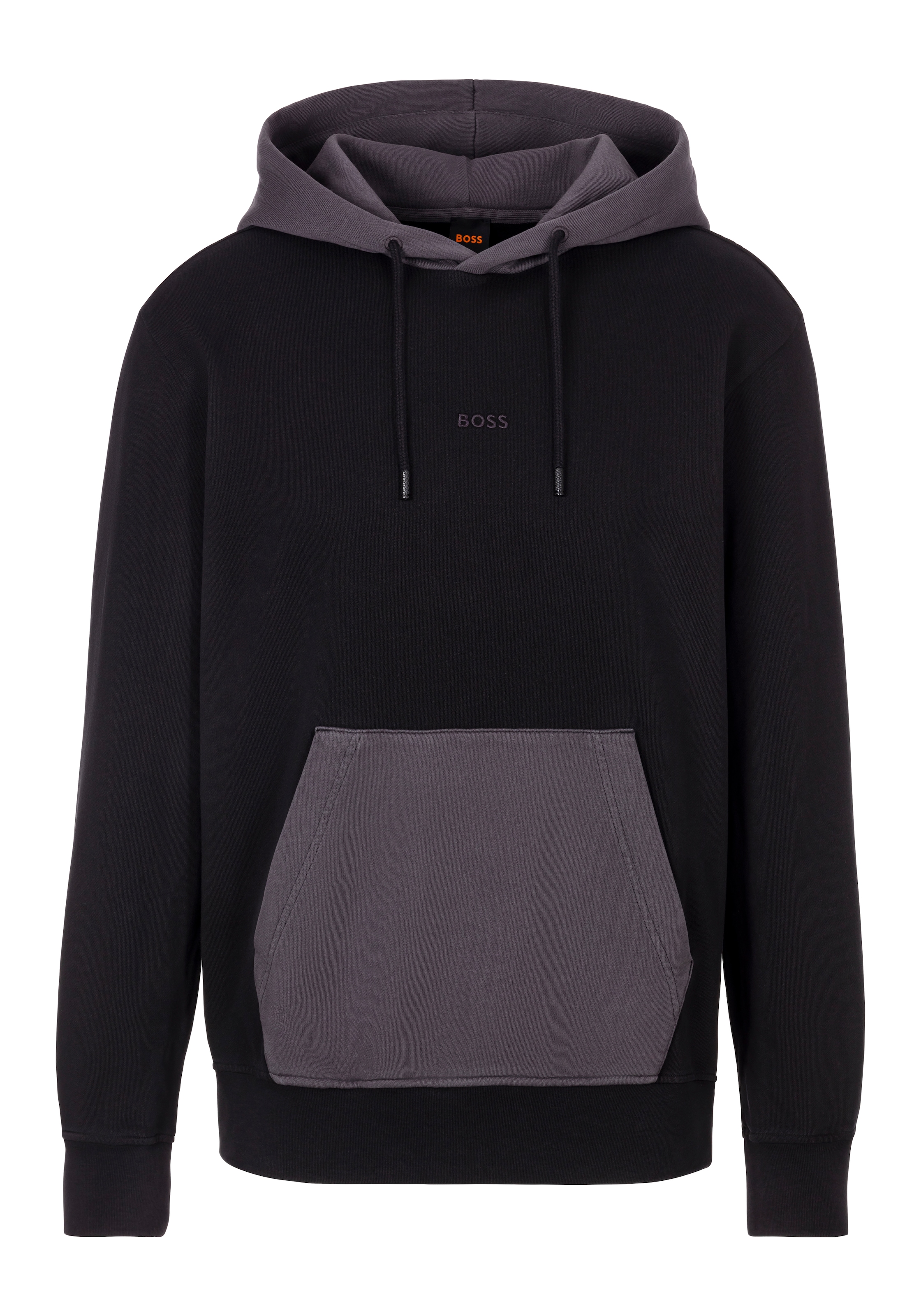 BOSS ORANGE Kapuzensweatshirt "We Block", mit Kängurutasche günstig online kaufen