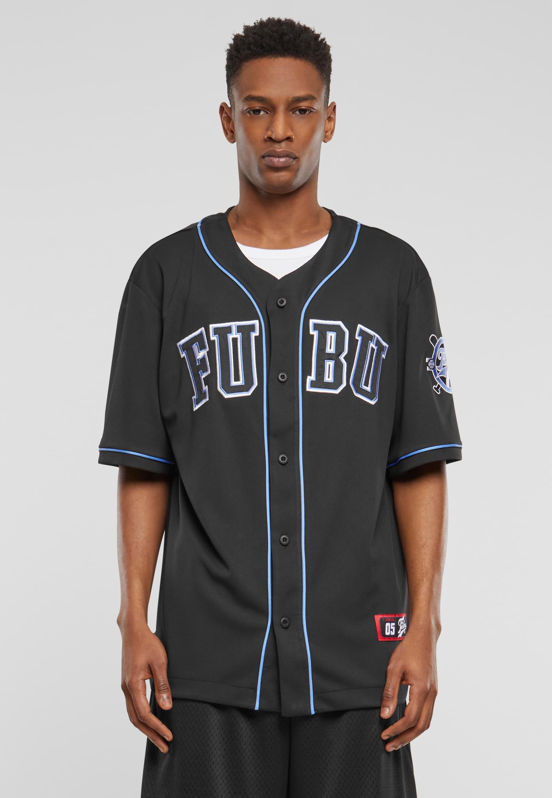 Fubu T-Shirt »Fubu Herren FM242-002-1 Fubu College Mesh Baseball Jersey« 1 Stk. tlg.