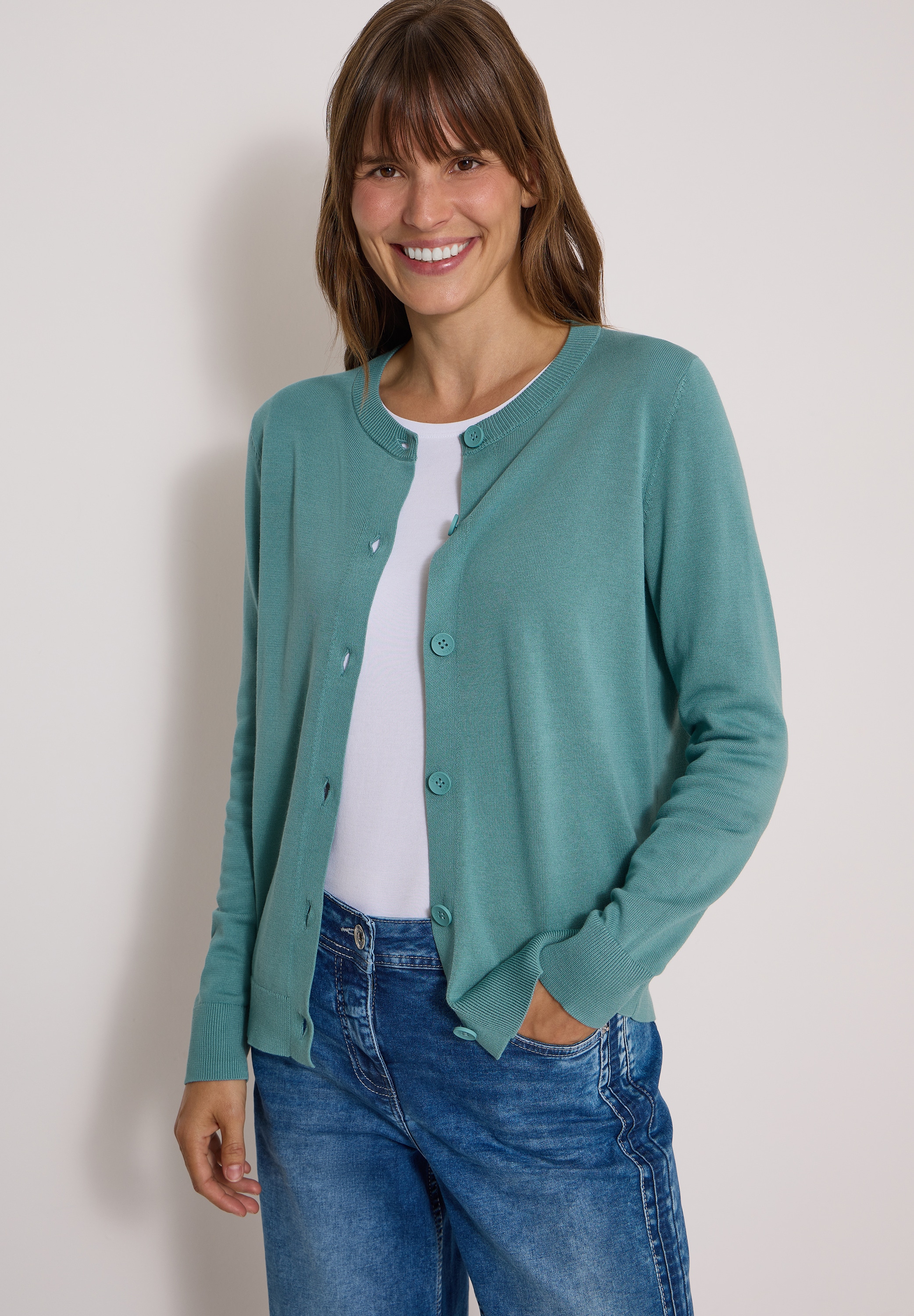 Cecil Cardigan mit Knopfleiste