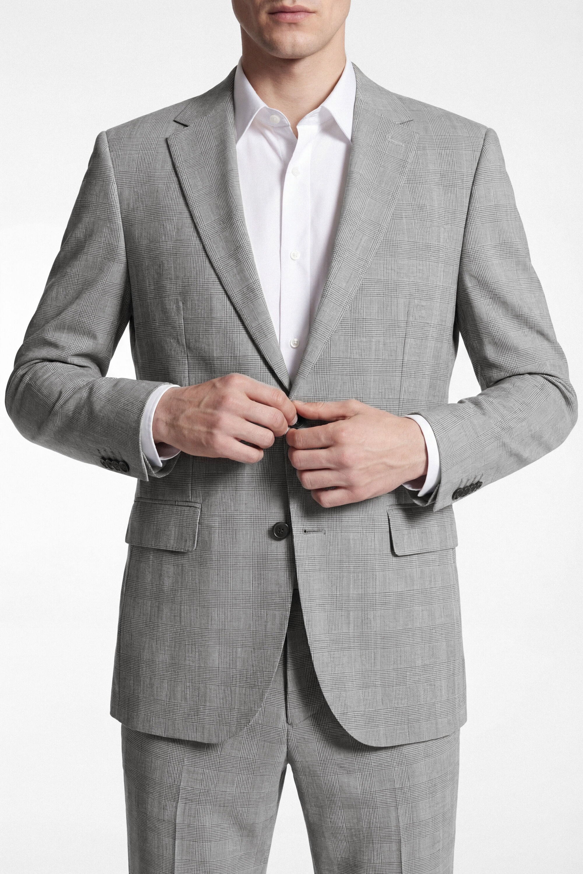 Thomas Goodwin Anzug »2225« gerade mit klassischem Reverskragen
