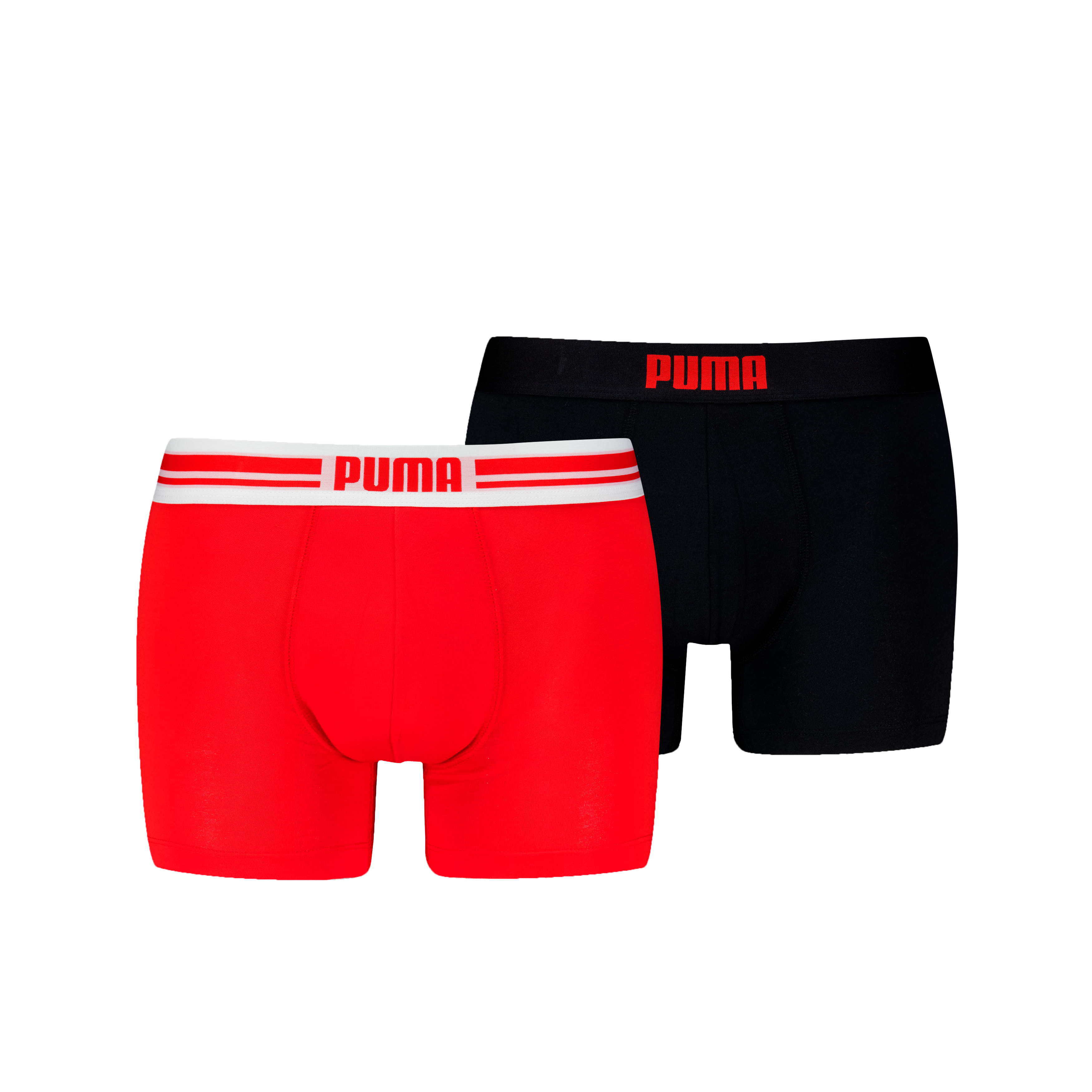 PUMA Boxershorts "PUMA MEN EVERYDAY PLACED LOGO BOXERS 2P" mit Logo Webbund