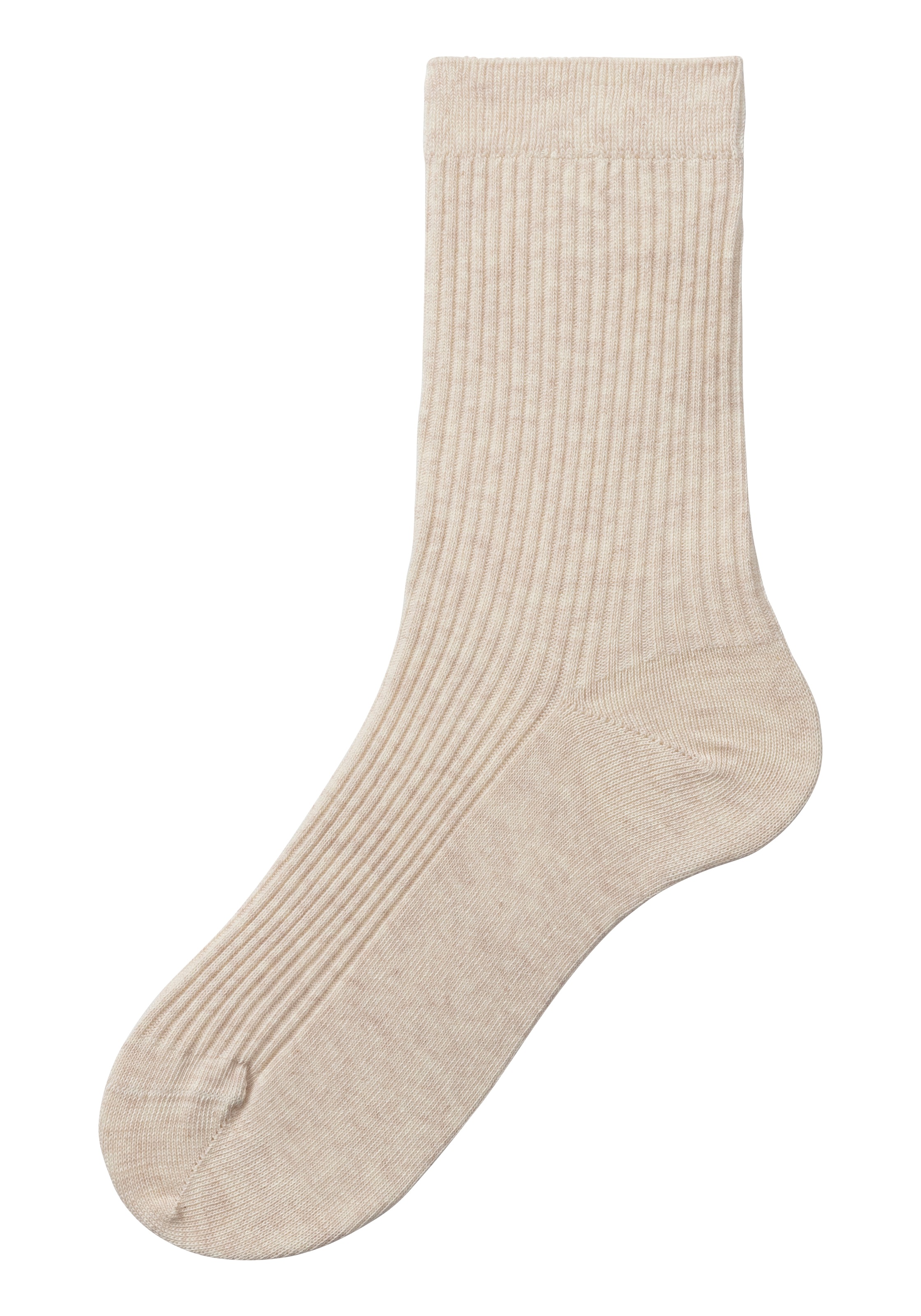 Lavana Basicsocken, (Packung, 5 Paar), mit feiner Rippe