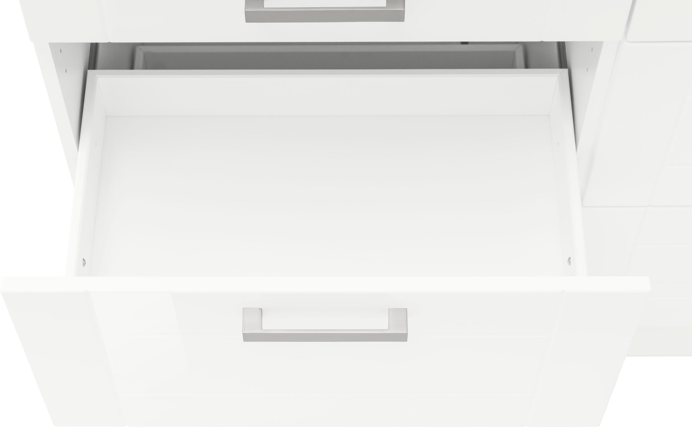 HELD MÖBEL Unterschrank »Tinnum«, 120 cm breit, Metallgriffe, MDF Fronten,  mit 2 Schubkästen | BAUR