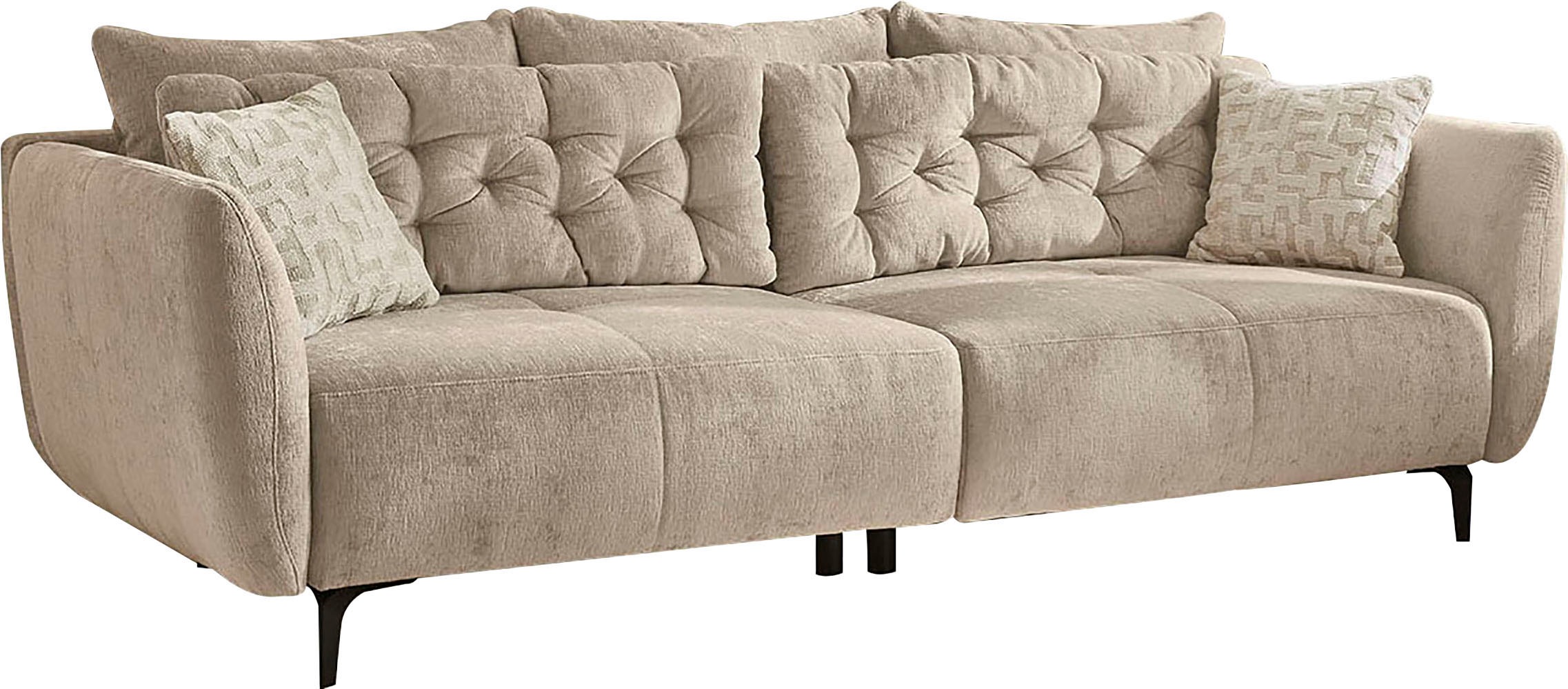 Jockenhöfer Gruppe Big-Sofa "Spa, im Retrolook mit Wellenfederung" und frei günstig online kaufen