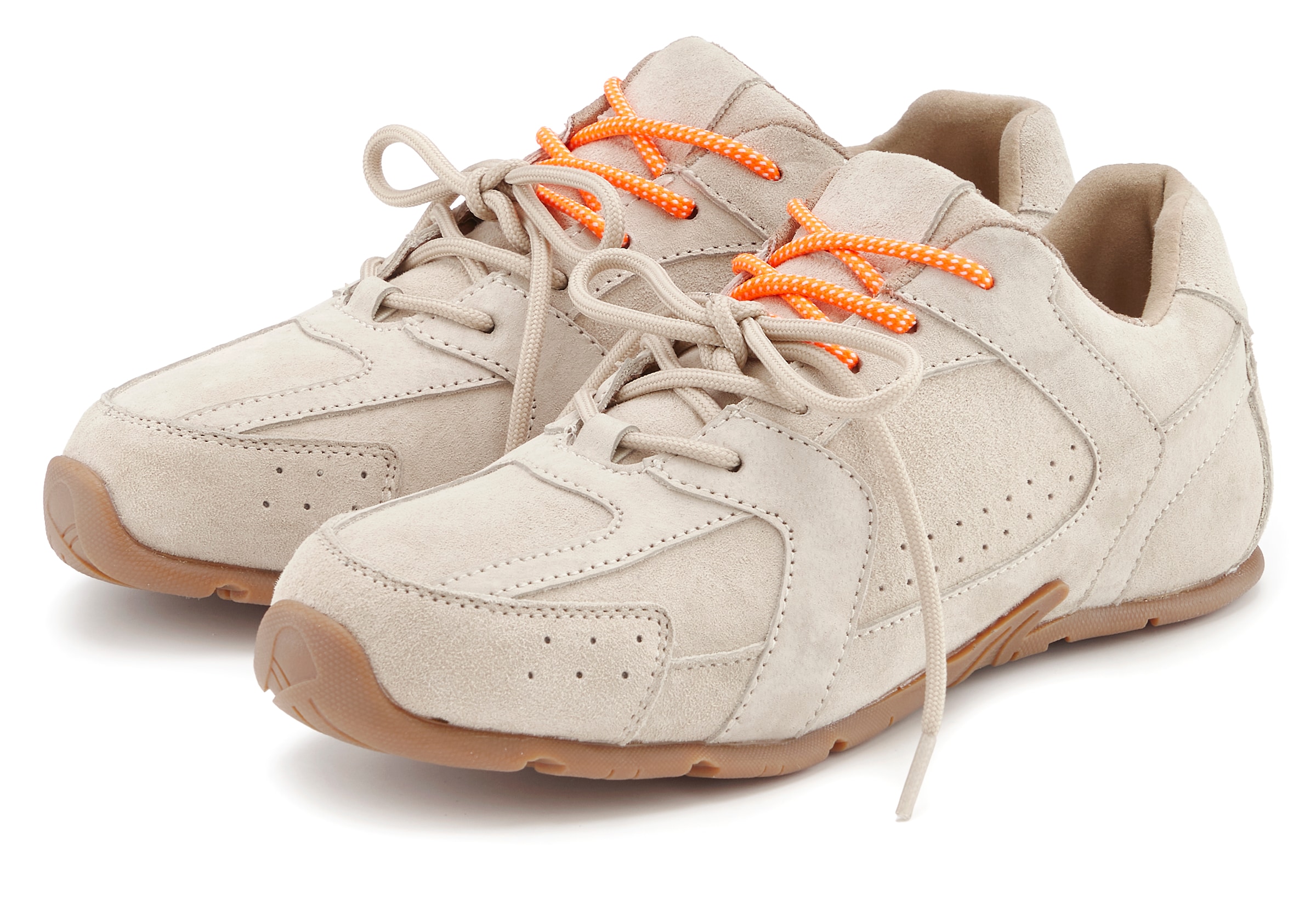 LASCANA Sneaker "Halbschuh," mit runder Schuhspitze, mit Schnürung, mit kom günstig online kaufen