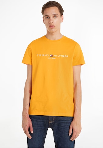 TOMMY HILFIGER Marškinėliai »TOMMY LOGO TEE« iš gryno...