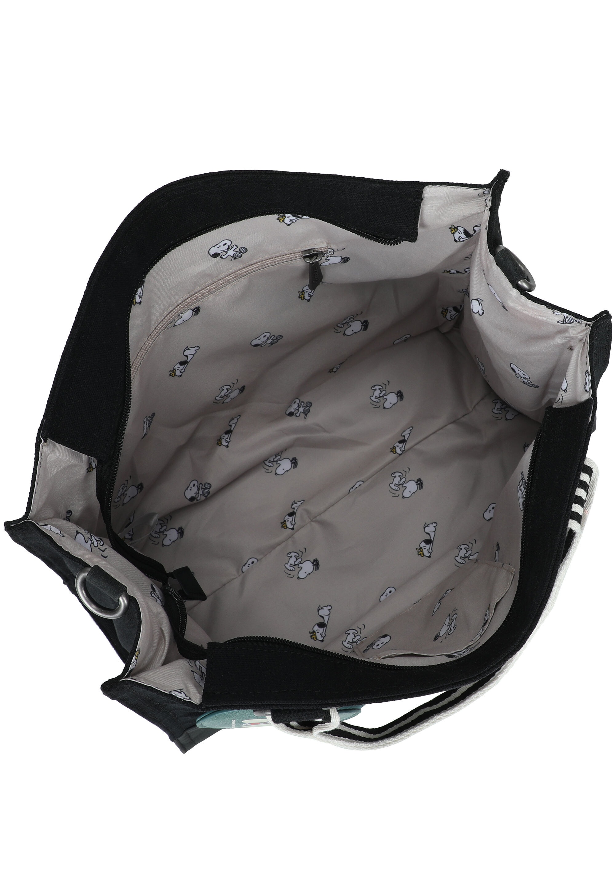 Fritzi aus Preußen Shopper »PeanutsTM x fritzi Tote Bag Cool Black« mit Peanuts-Motiv
