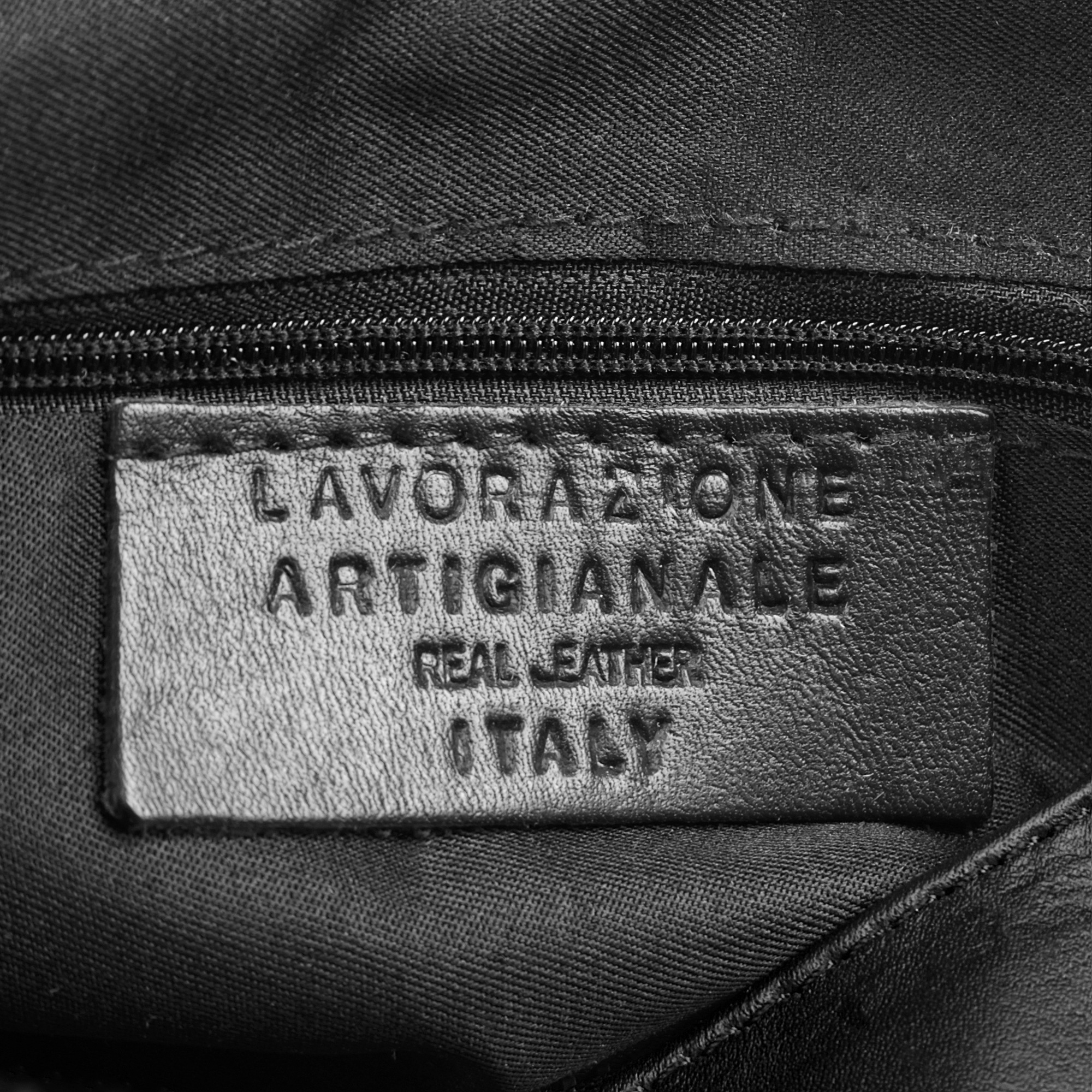 Samantha Look Umhängetasche, echt Leder, Made in Italy