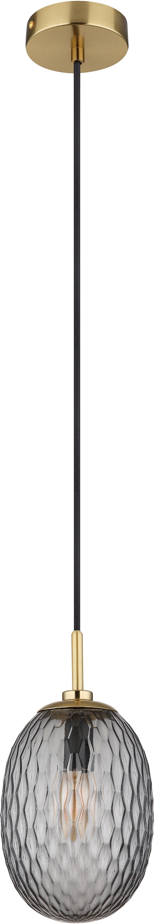 GLOBO LIGHTING Hängeleuchte »DEVIN«, Leuchtmittel E14 | ohne Leuchtmittel, Hängelampe/Pendelleuchte/Esszimmer/Wohnzimmer/Esstisch