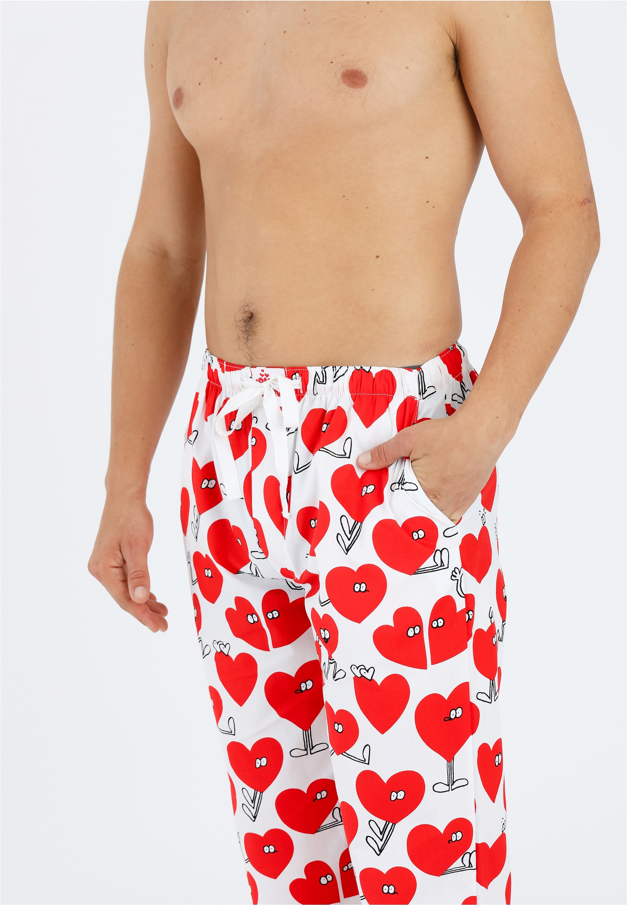 Lousy Livin Stoffhose »Pants Valentines«, mit Herz Print