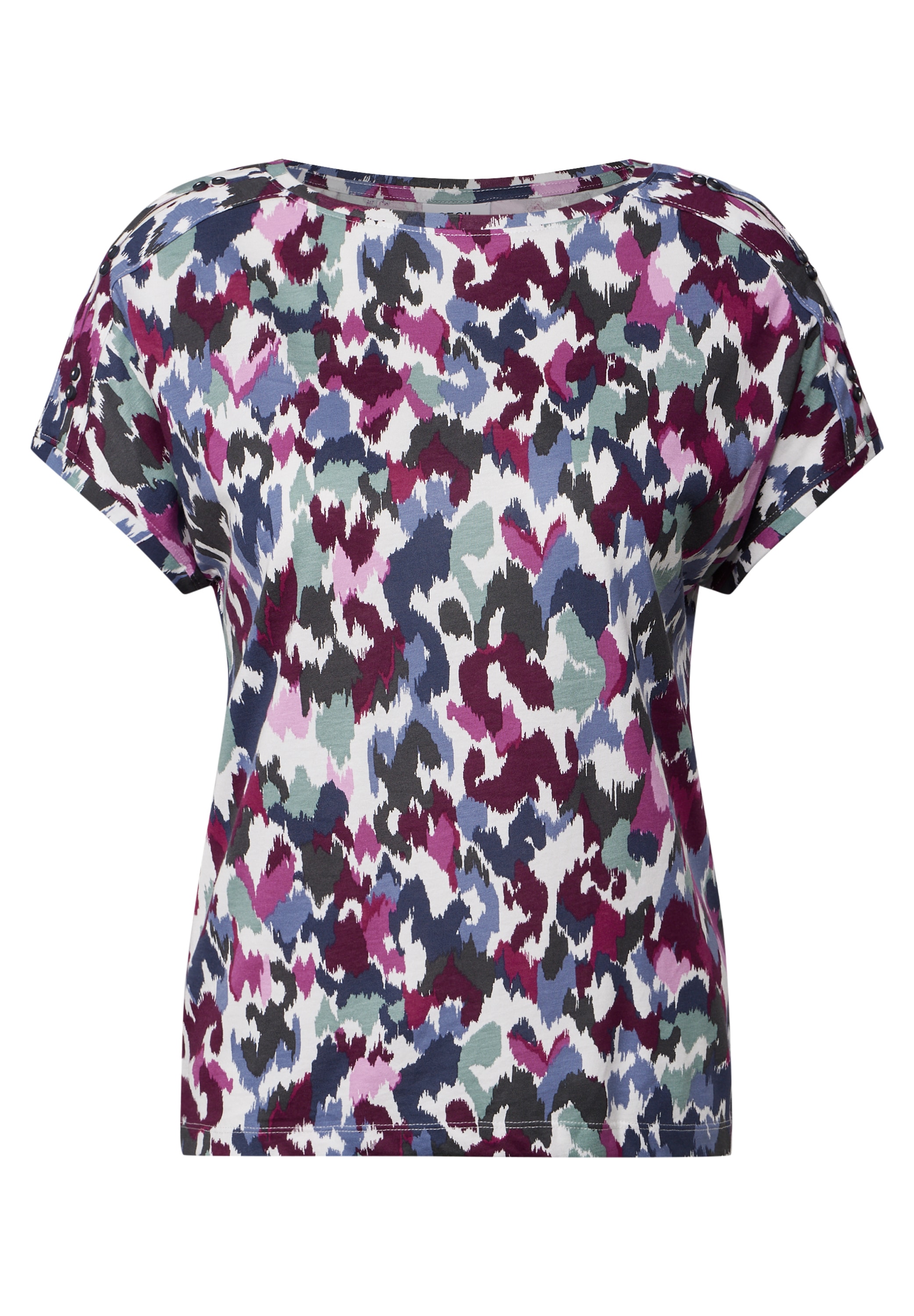 Cecil Print-Shirt, im soften Baumwoll-Mix