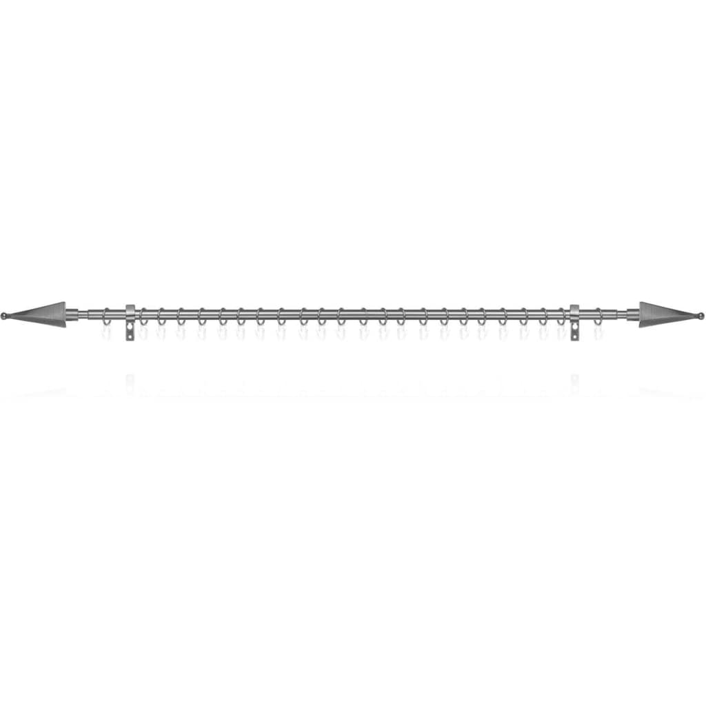 LICHTBLICK ORIGINAL Gardinenstange »Gardinenstange Pyramide, 16 mm, ausziehbar 130 - 240 cm«, 1 läufig-läufig, ausziehbar