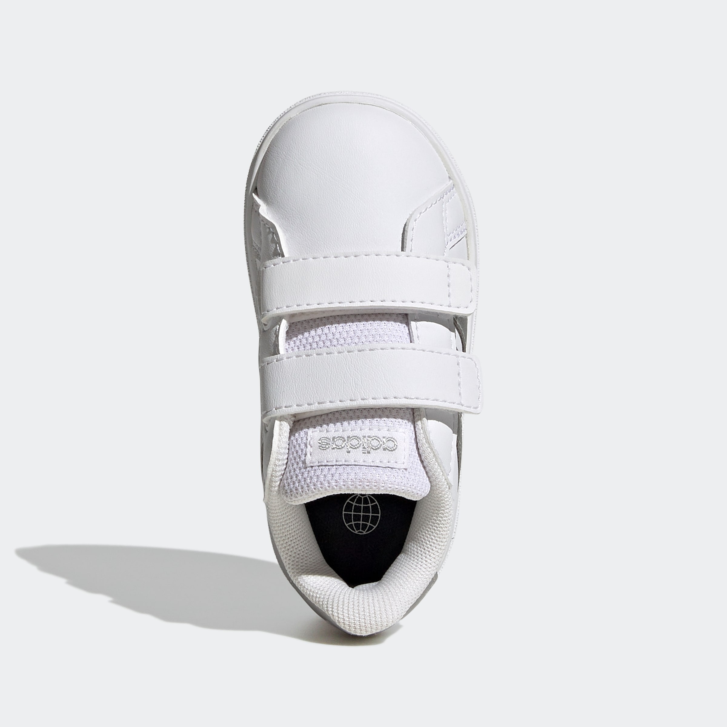 adidas Sportswear Sneaker »GRAND COURT LIFESTYLE HOOK AND LOOP«, Design auf den Spuren des adidas Superstar