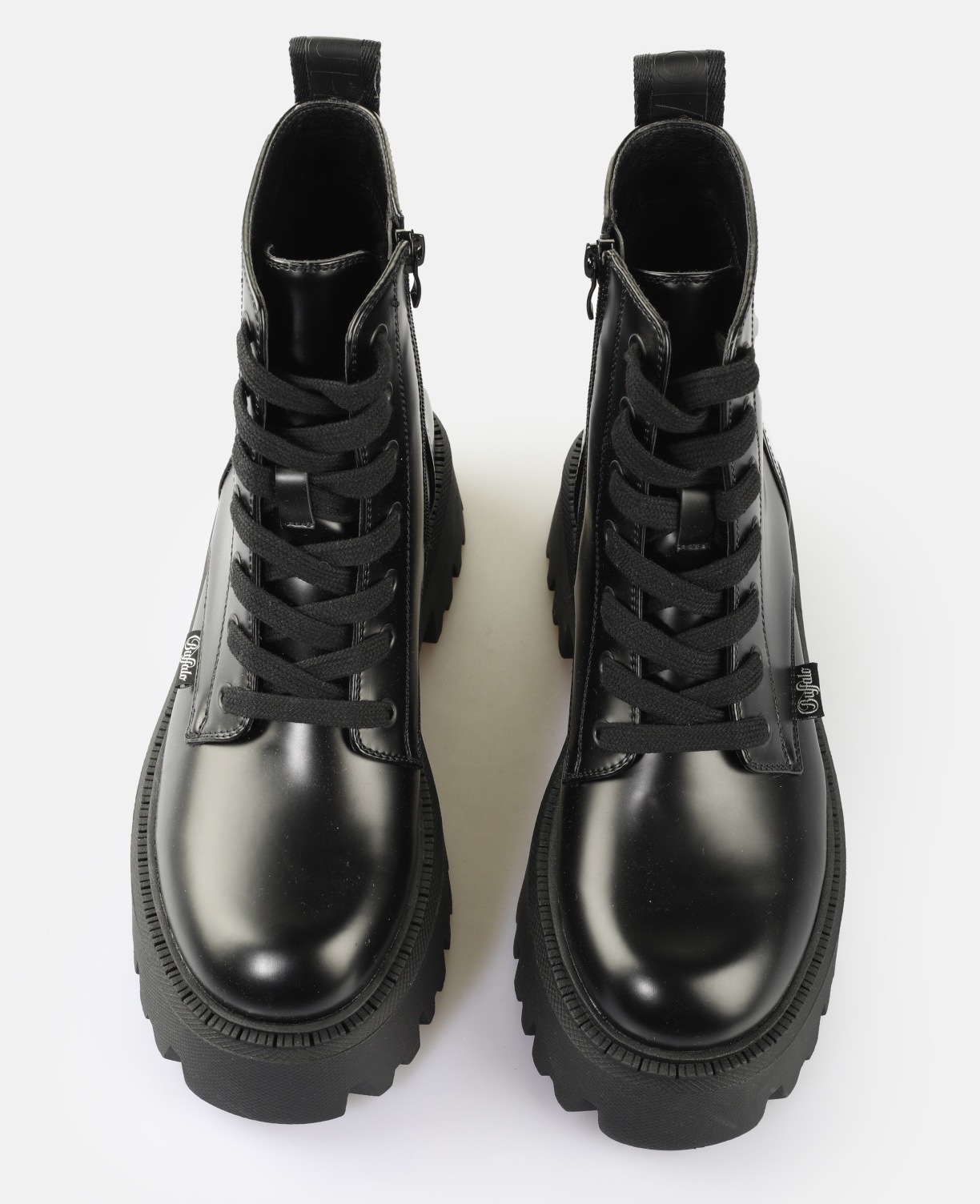 Buffalo Schnürboots »ASPEN LACE UP«, Plateauboots, Schnürboots, Freizeitschuh mit markanter Profilsohle