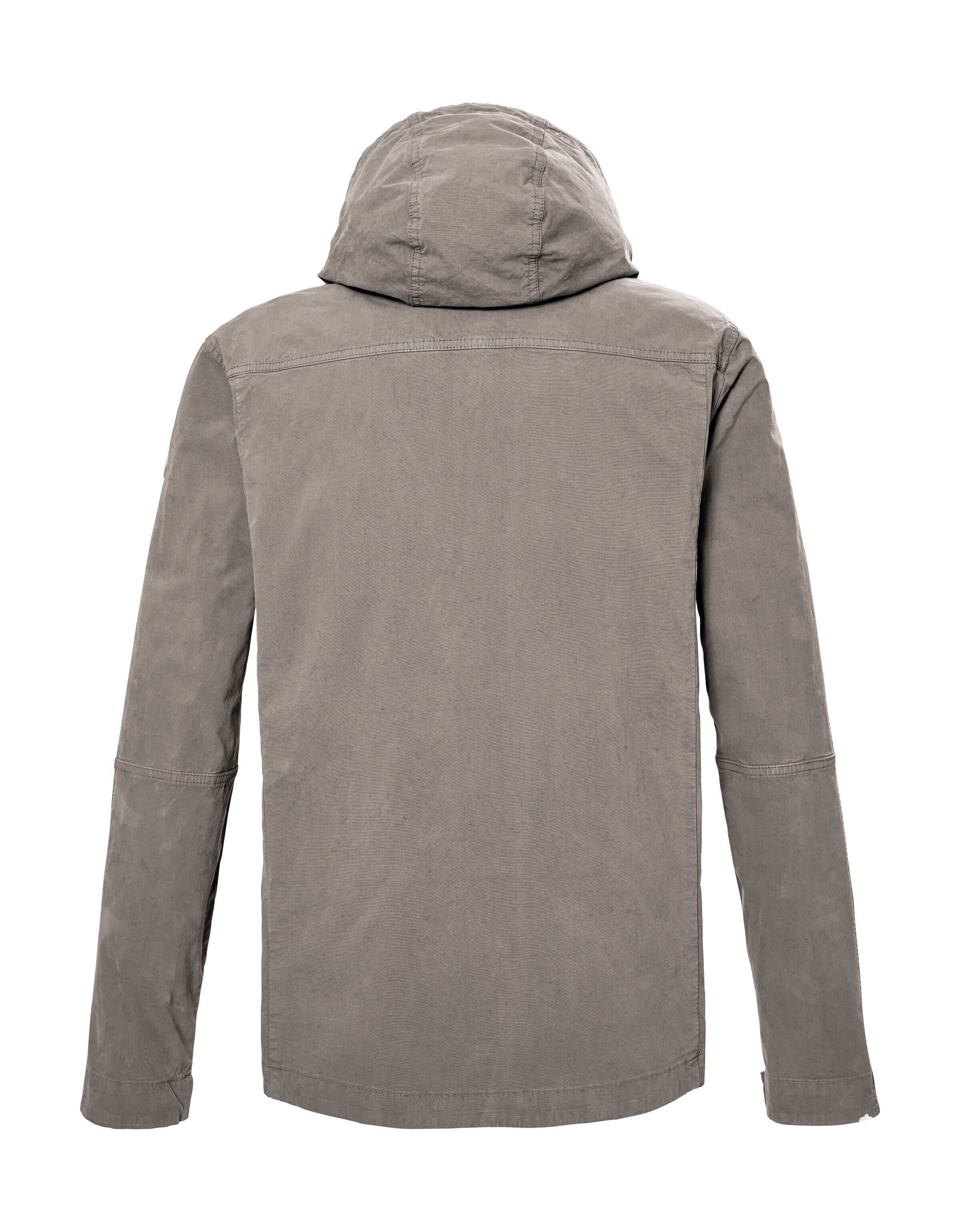 G.I.G.A. DX by killtec Funktionsjacke »GS 16 MN JCKT GOTS«, Bio-Baumwolle, Peach Finish, verstellbare Ärmel, regulierbare Kapuze
