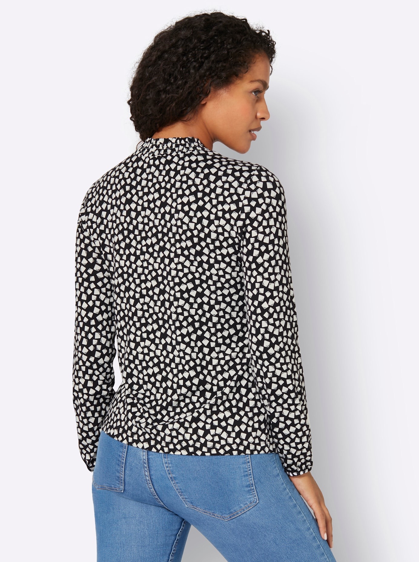 Inspirationen Stehkragenshirt "Stehkragen-Shirt", 1 Stk. günstig online kaufen